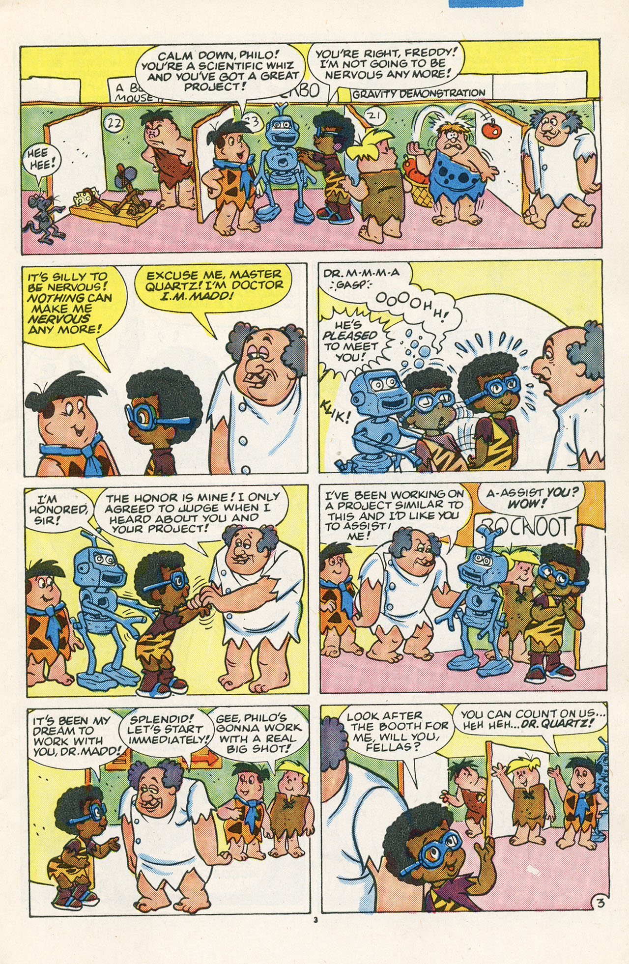 Read online The Flintstone Kids comic -  Issue #10 - 5