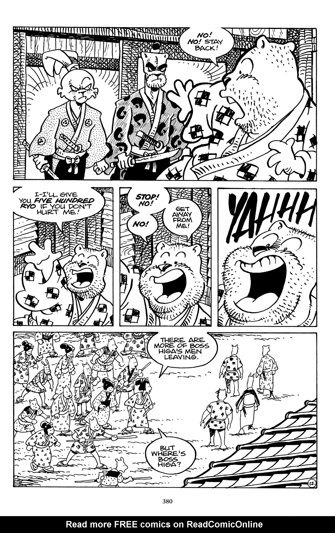 Read online The Usagi Yojimbo Saga comic -  Issue # TPB 7 - 374