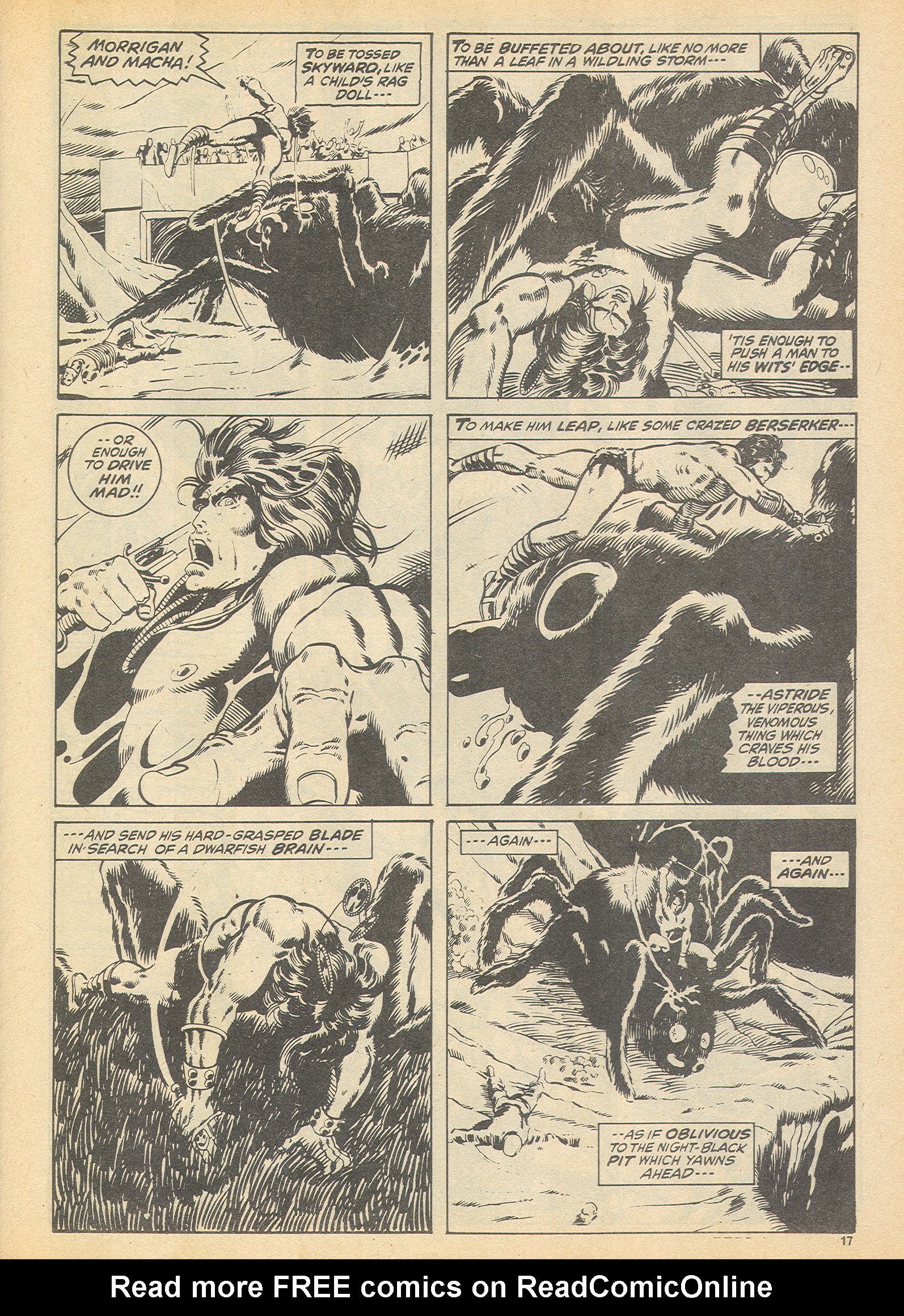 Read online The Savage Sword of Conan (1975) comic -  Issue #14 - 17