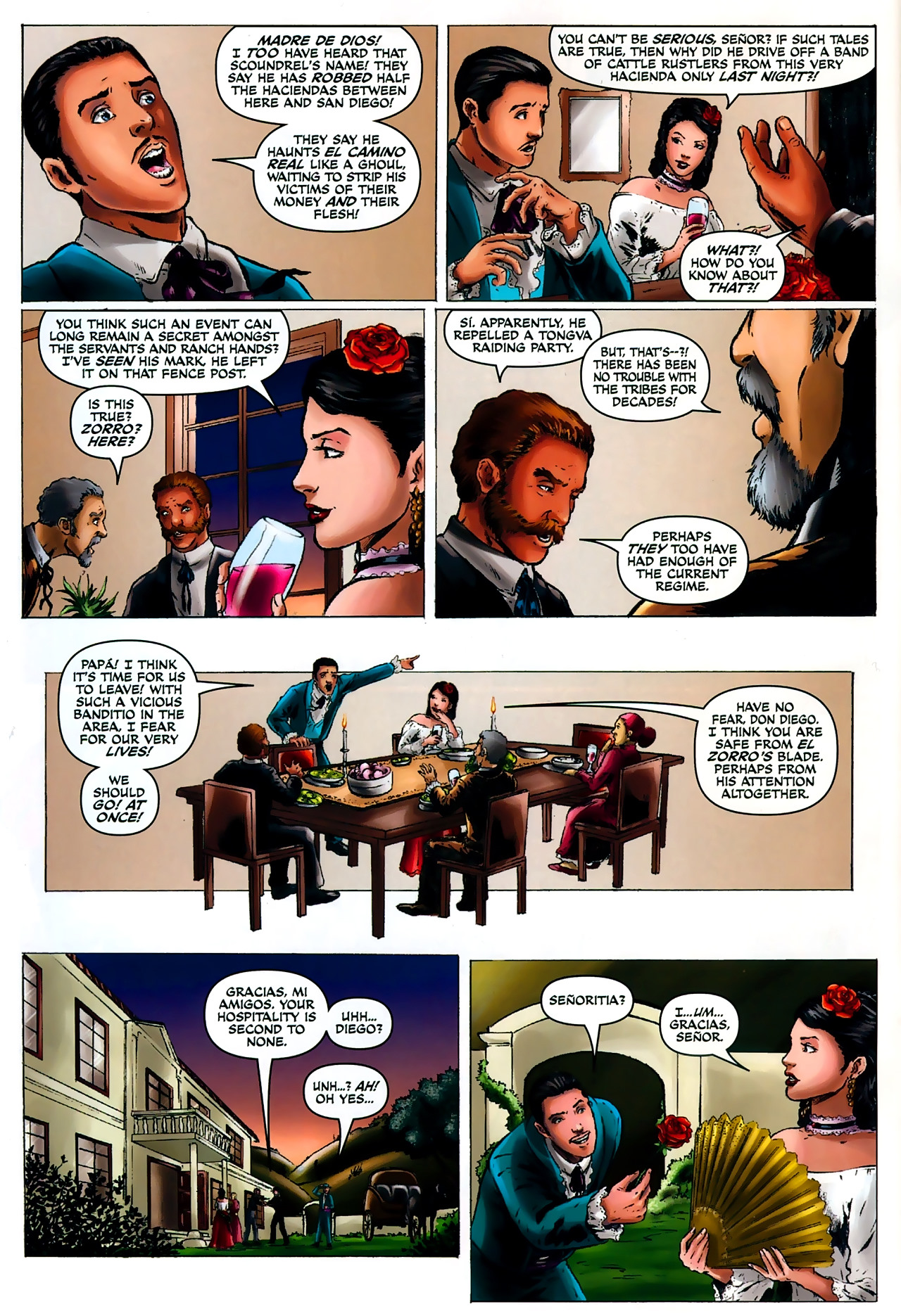 Read online Zorro (2008) comic -  Issue #10 - 9