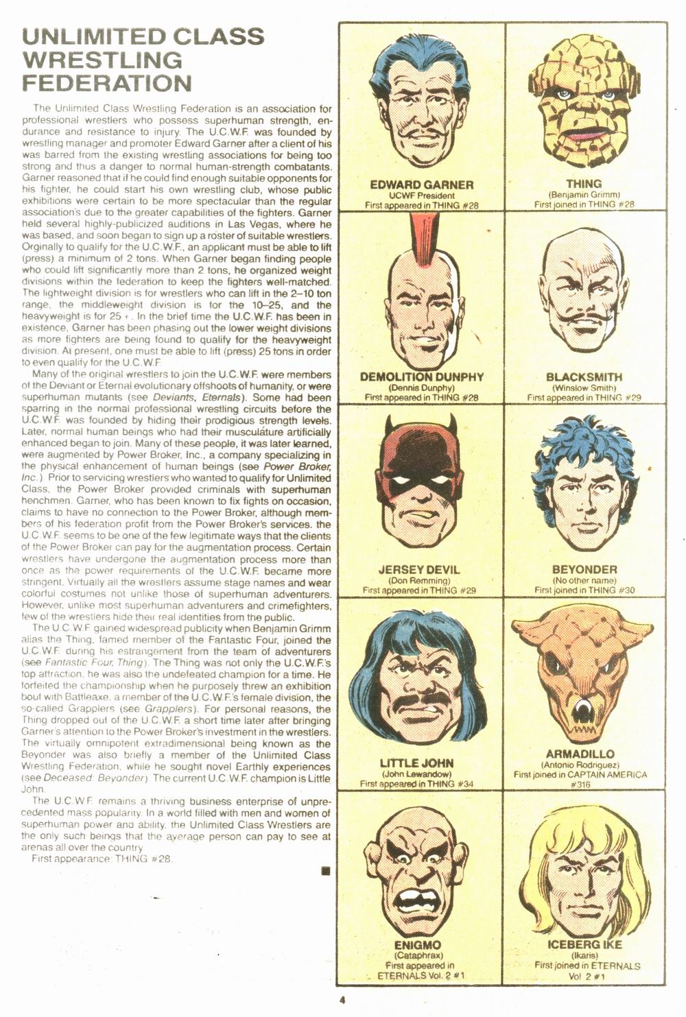 Read online The Official Handbook of the Marvel Universe Deluxe Edition comic -  Issue #14 - 6