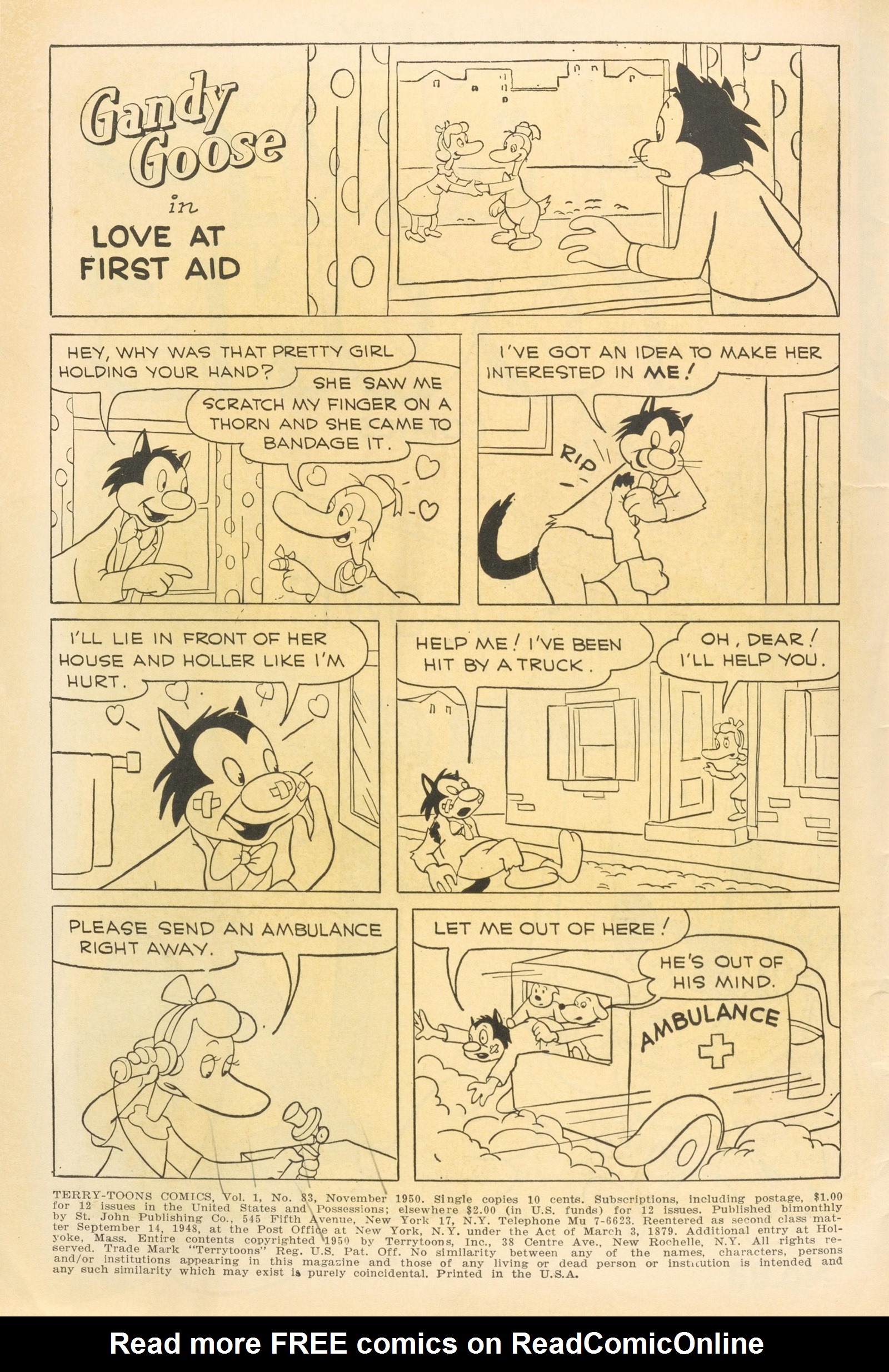 Read online Terry-Toons Comics comic -  Issue #83 - 2
