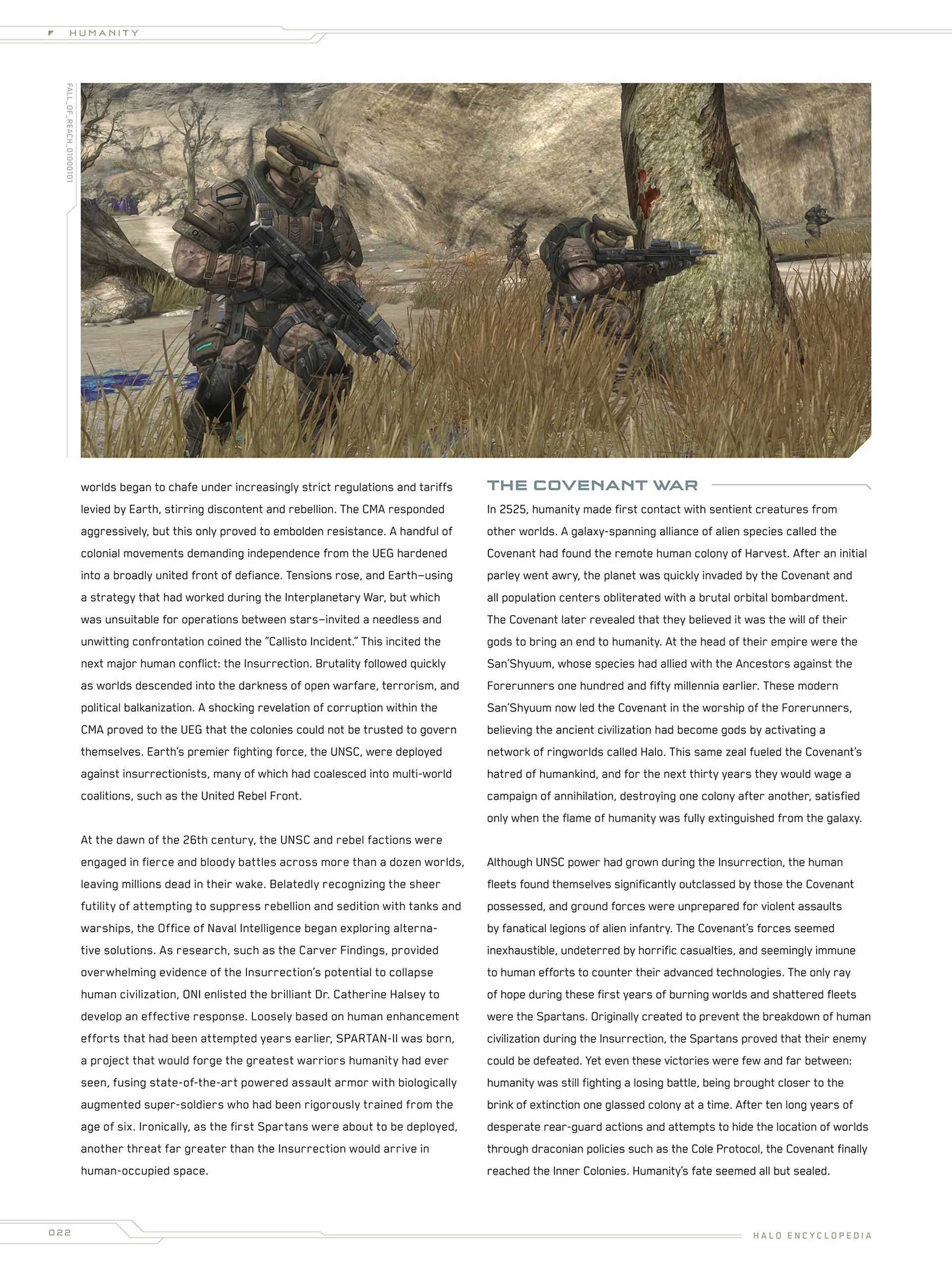 Read online Halo Encyclopedia comic -  Issue # TPB (Part 1) - 18