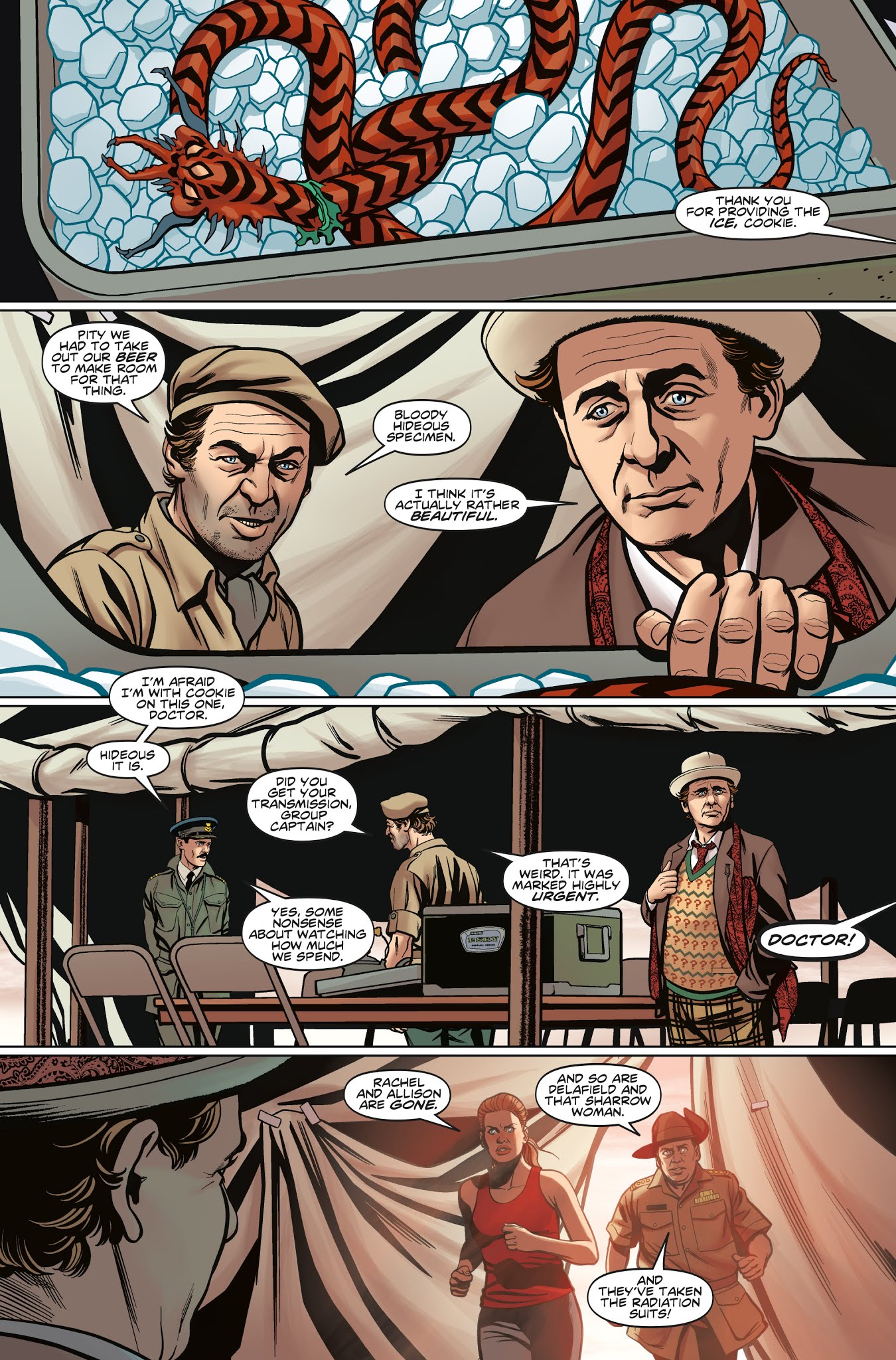 Read online Doctor Who: The Seventh Doctor: Operation Volcano comic -  Issue #2 - 8