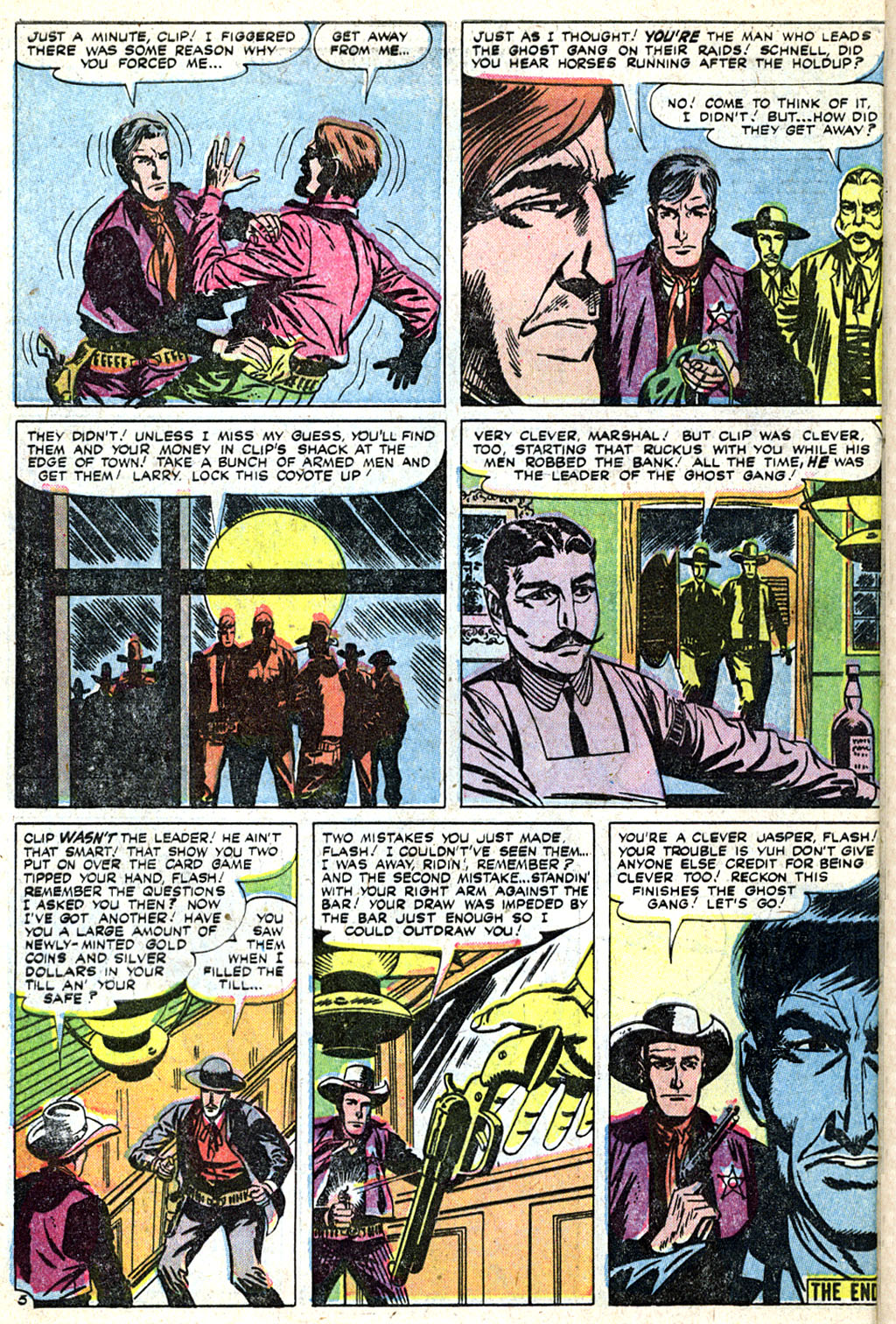 Read online Western Outlaws (1954) comic -  Issue #21 - 32