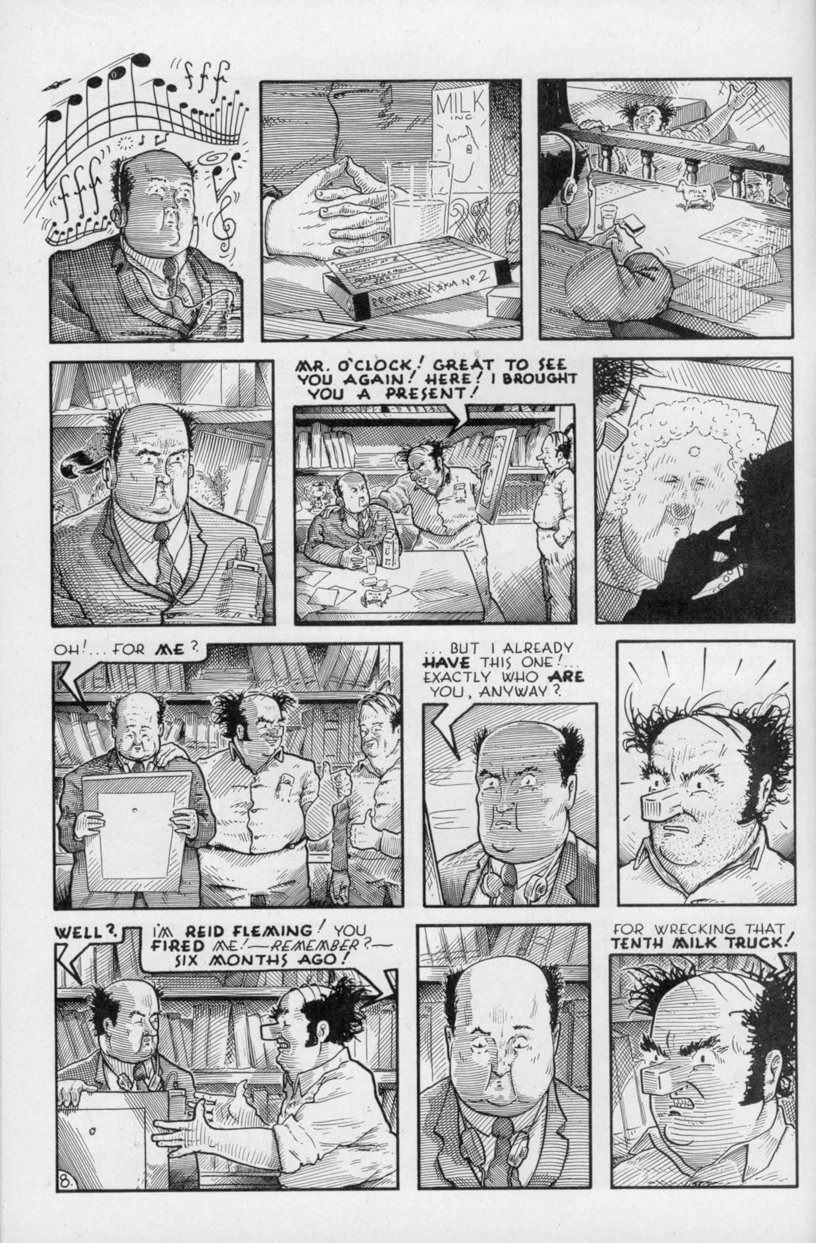 Read online Reid Fleming, World's Toughest Milkman (1986) comic -  Issue #4 - 10