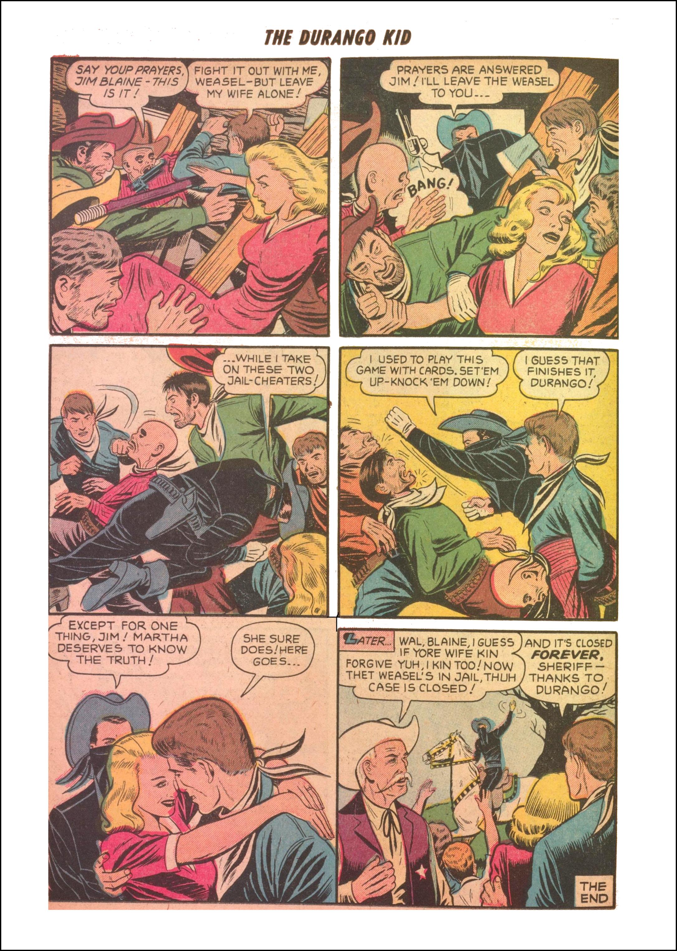 Read online Charles Starrett as The Durango Kid comic -  Issue #24 - 24