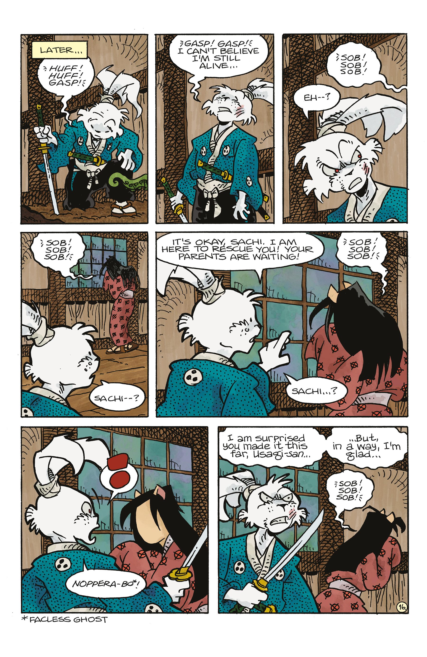 Read online Space Usagi: Yokai Hunter comic -  Issue # Full - 17
