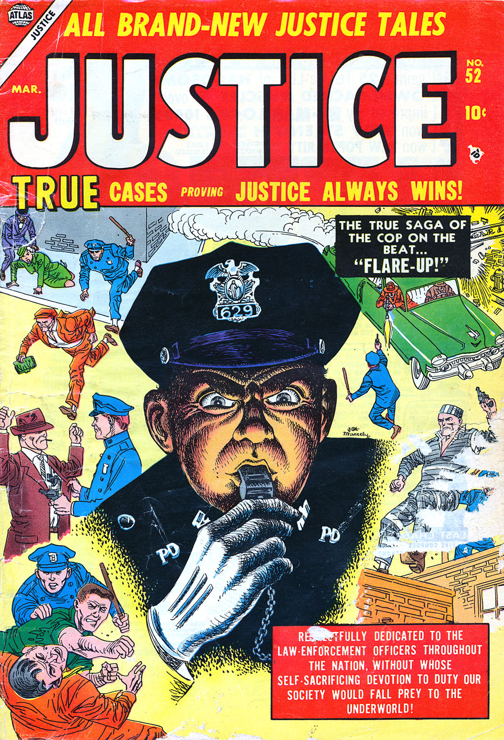 Read online Justice (1947) comic -  Issue #52 - 1
