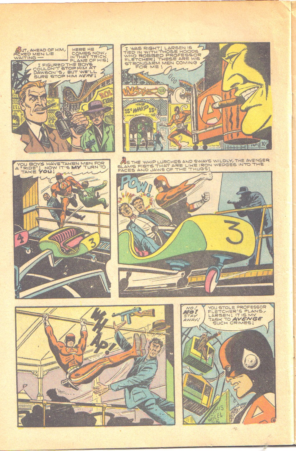 Read online The Avenger comic -  Issue #1 - 9