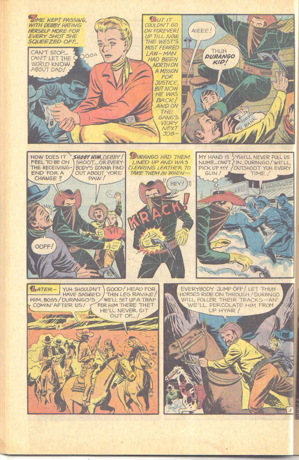 Read online Wild Western Action comic -  Issue #1 - 28