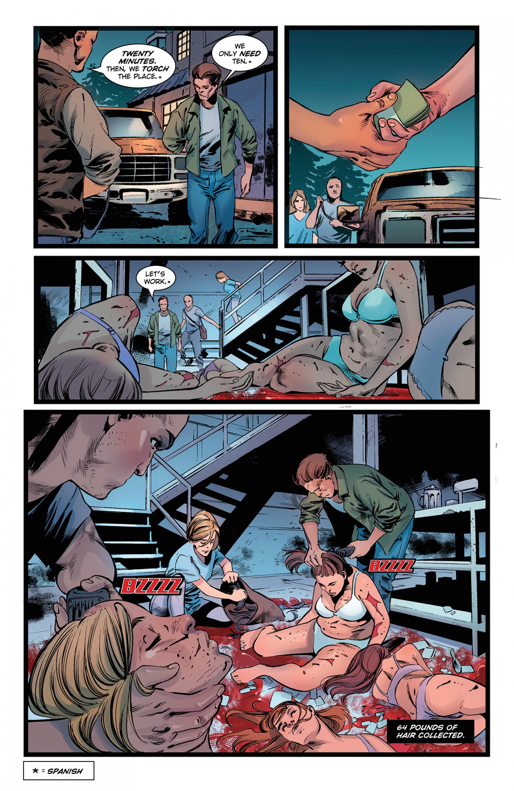 Read online Snatched comic -  Issue #1 - 5