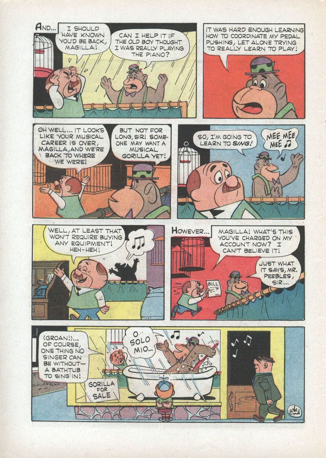 Read online Magilla Gorilla (1964) comic -  Issue #7 - 10