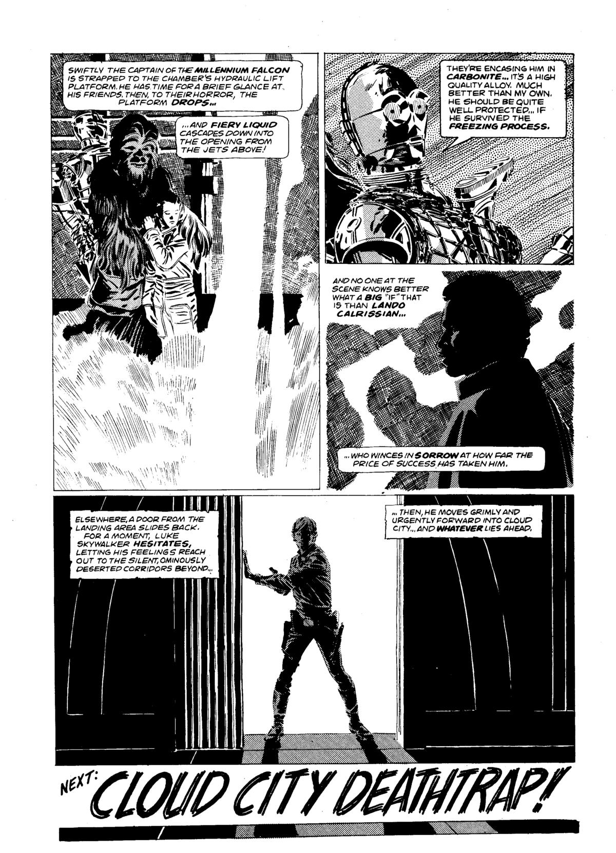 Read online Star Wars Weekly: The Empire Strikes Back comic -  Issue #132 - 9