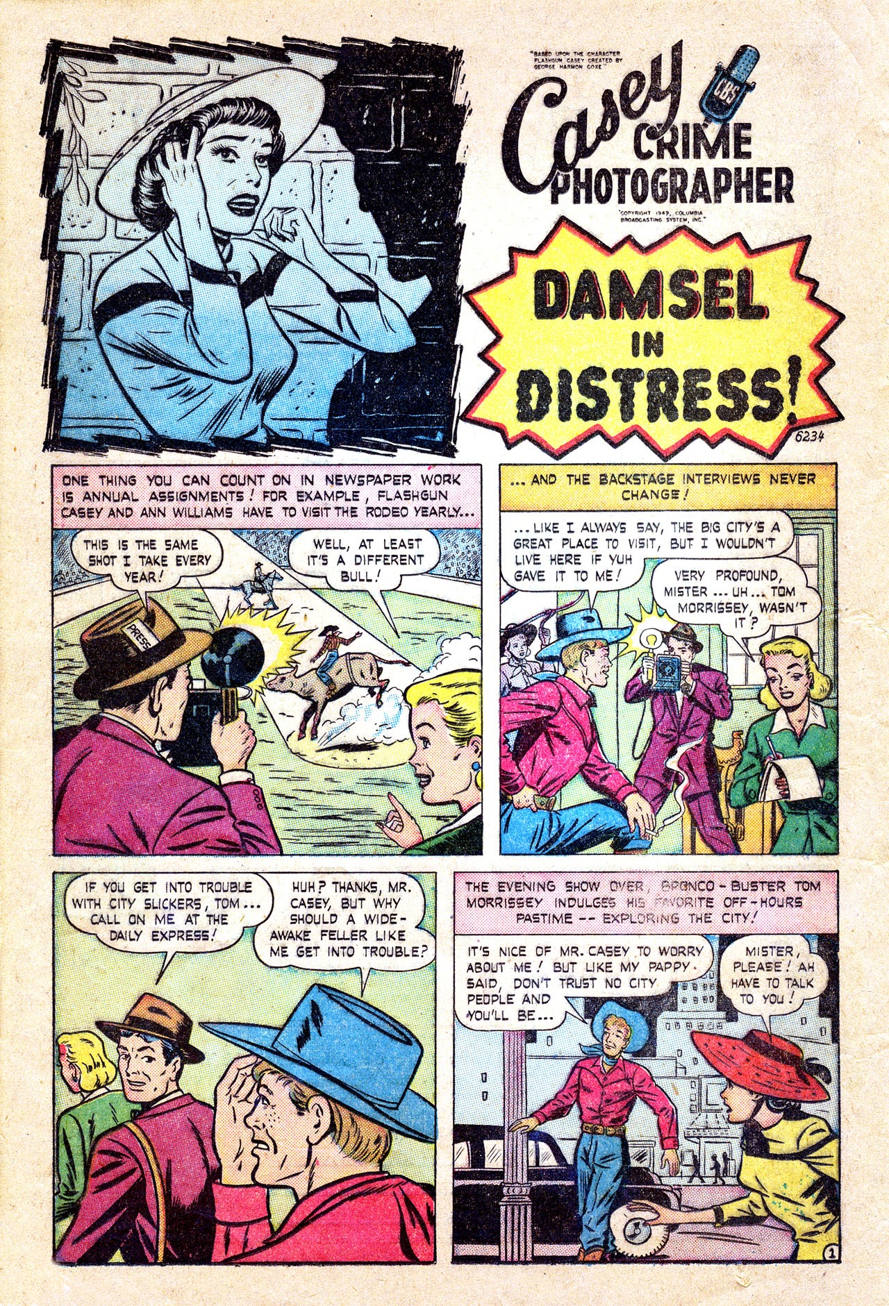 Read online Casey Crime Photographer comic -  Issue #3 - 20