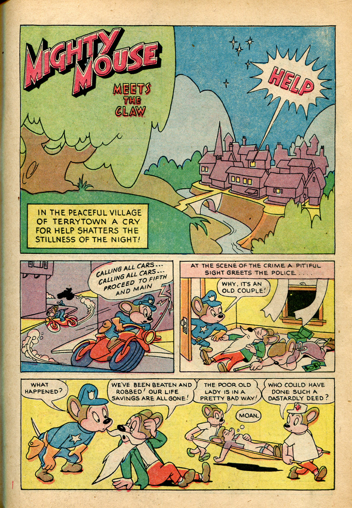 Read online Paul Terry's Mighty Mouse Comics comic -  Issue #20 - 19