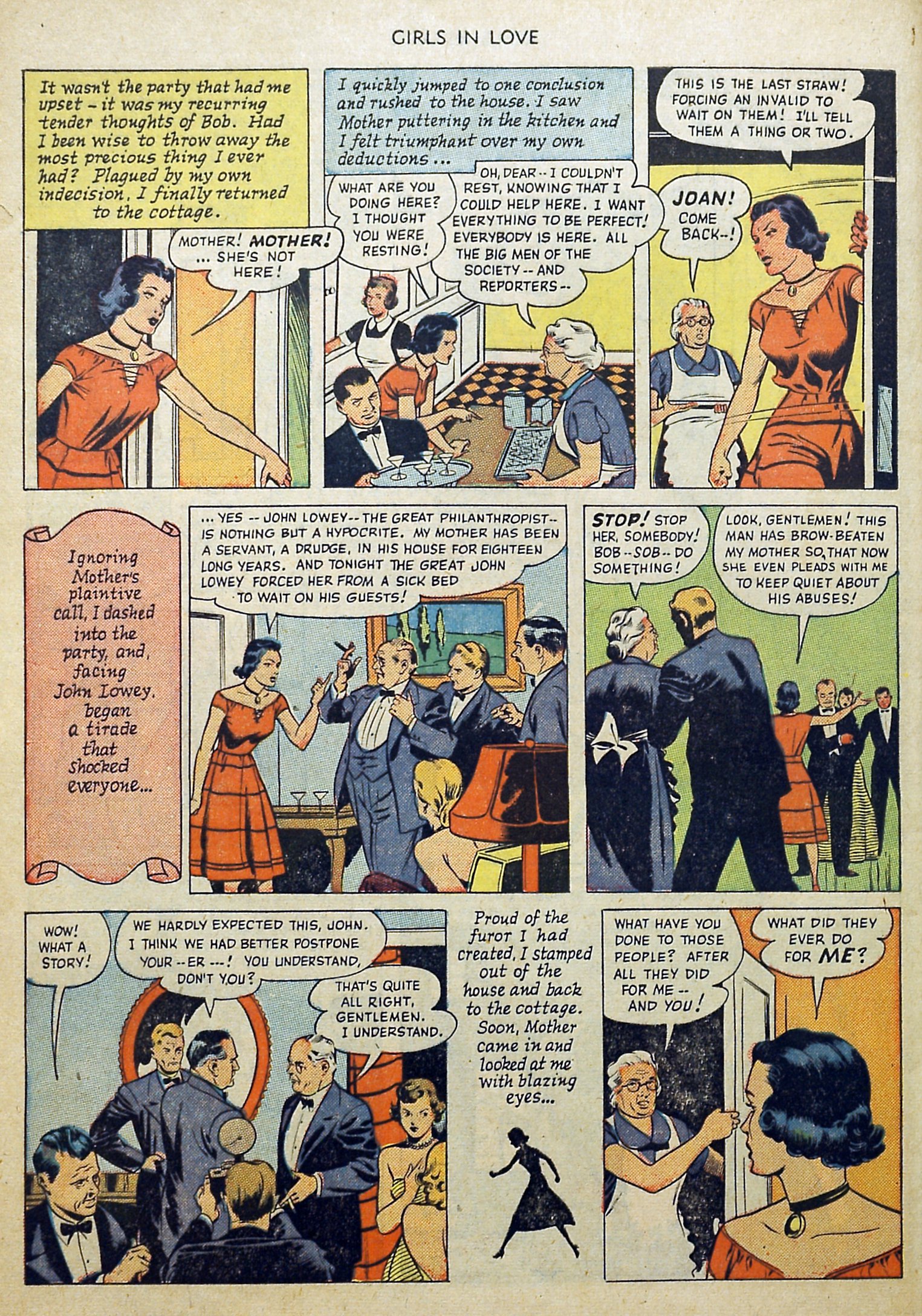 Read online Girls in Love (1950) comic -  Issue #1 - 32