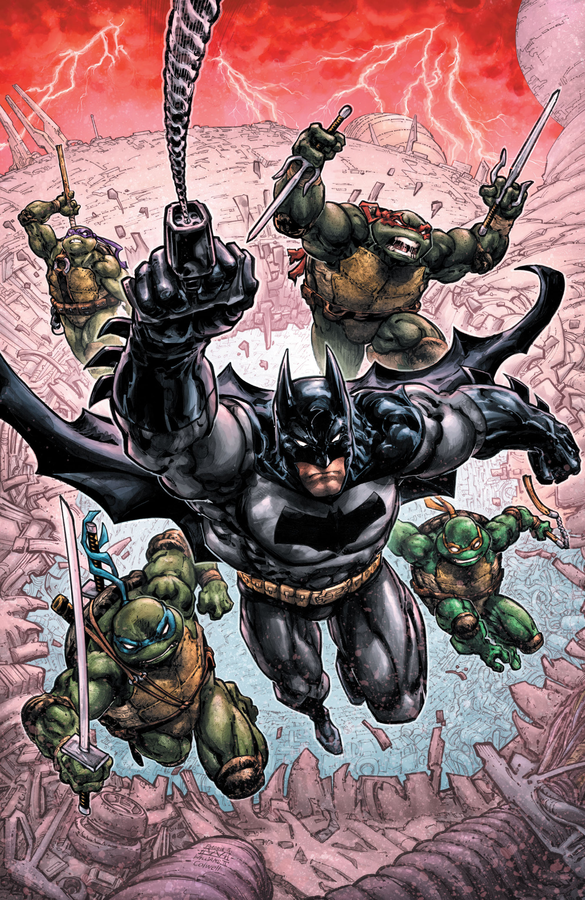 Read online Batman/Teenage Mutant Ninja Turtles III comic -  Issue # _TPB (Part 2) - 21