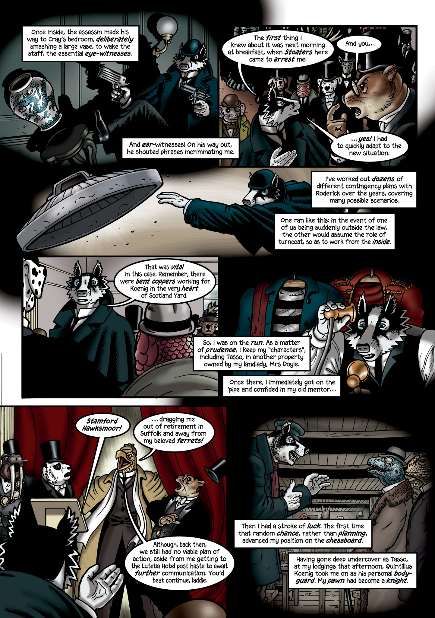Read online Grandville Force Majeur comic -  Issue # TPB (Part 2) - 55