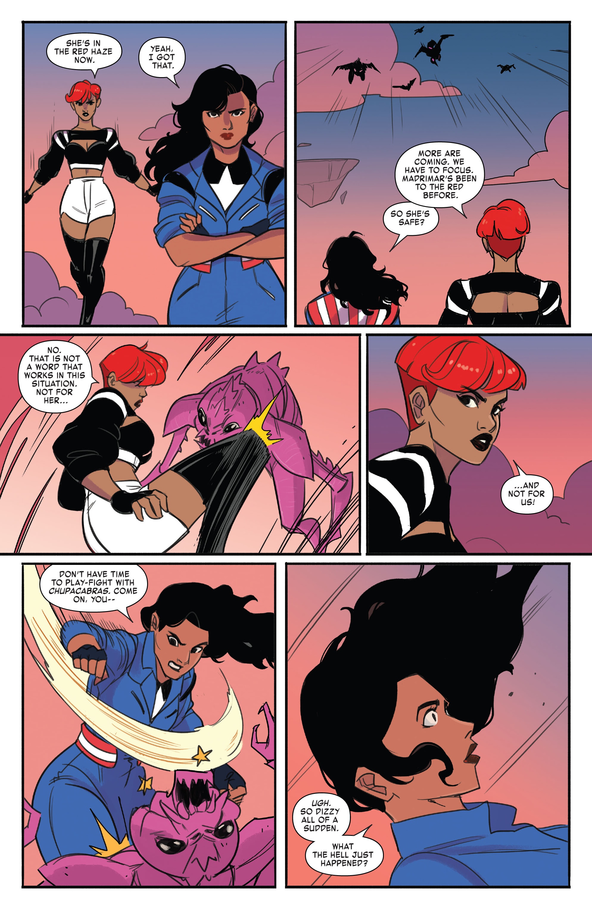 Read online Marvel-Verse: America Chavez comic -  Issue # TPB - 100
