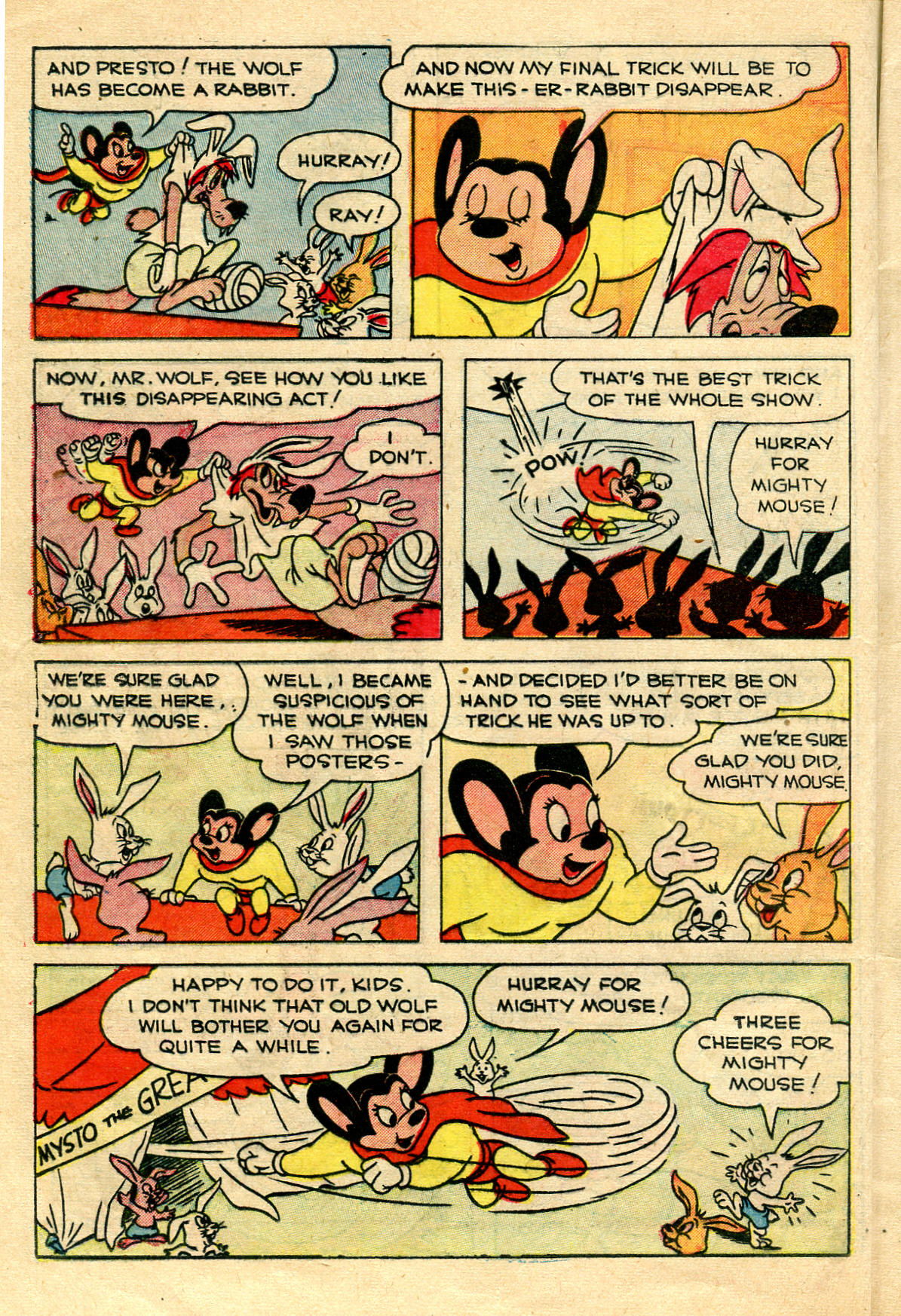 Read online Paul Terry's Mighty Mouse Comics comic -  Issue #55 - 16