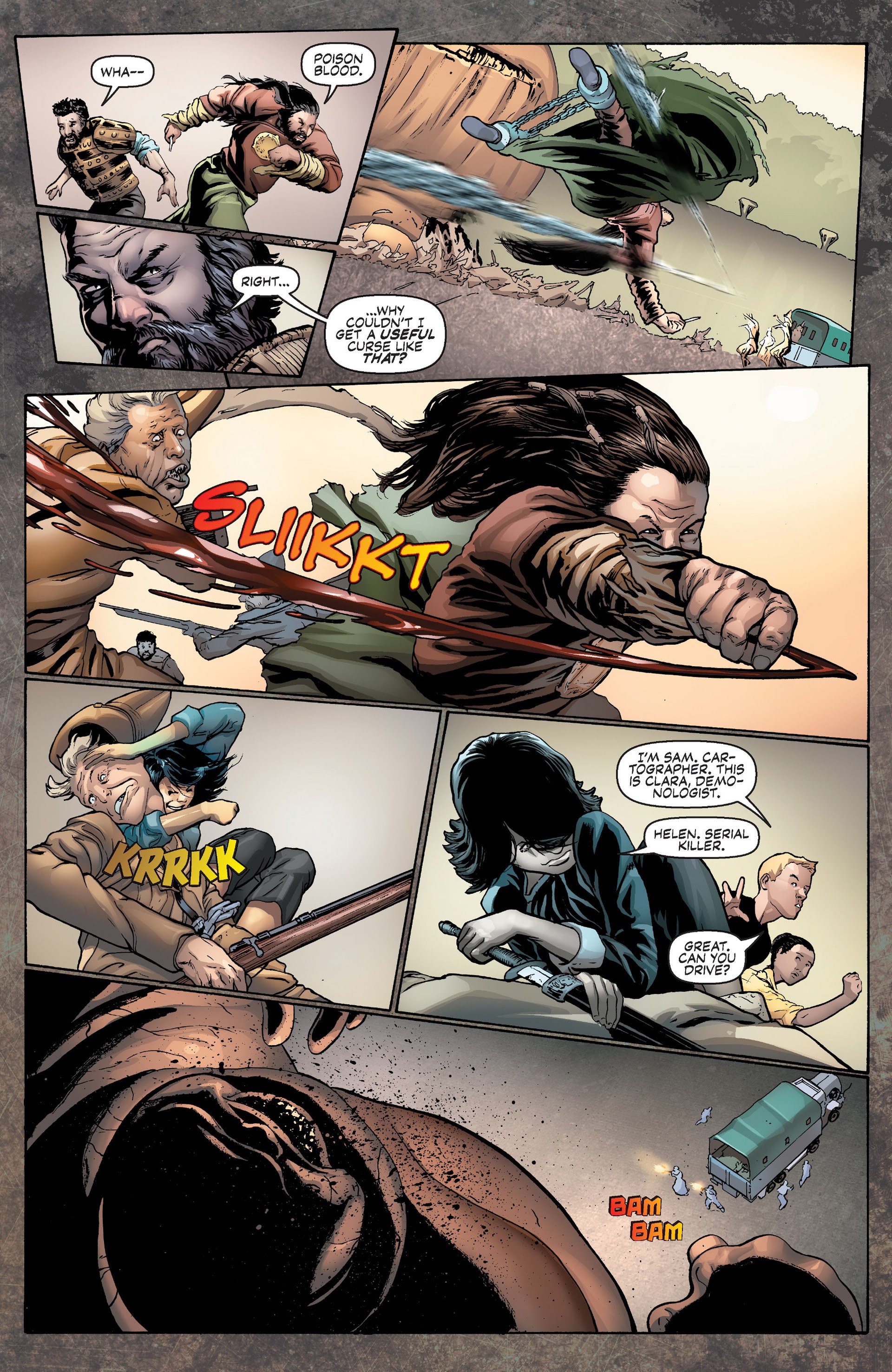 Read online Dead Man's Run comic -  Issue #3 - 8