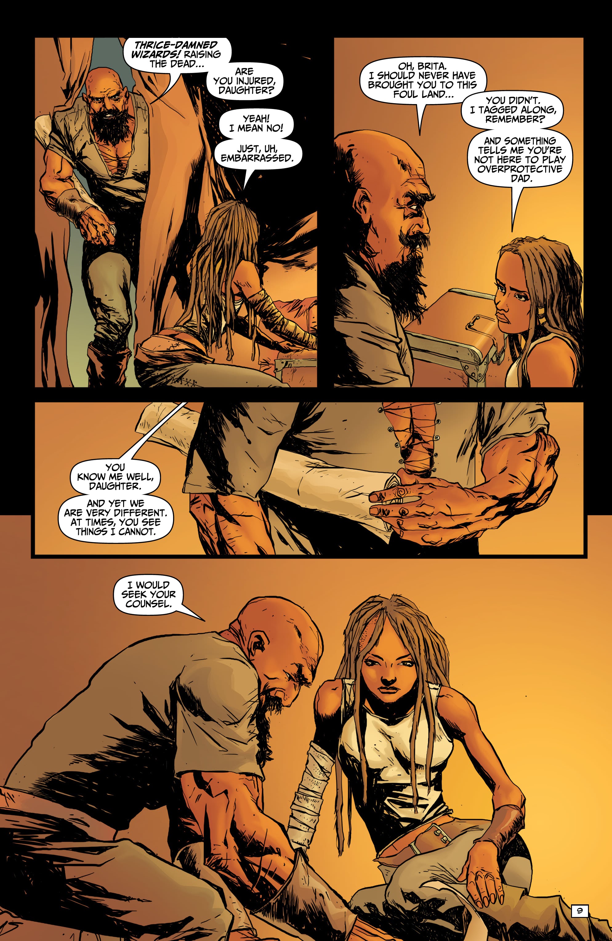 Read online Captain Ginger Season 2 comic -  Issue #5 - 32