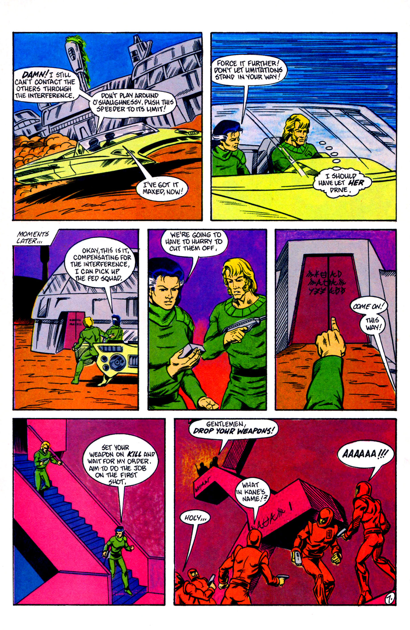 Read online Dai Kamikaze! comic -  Issue #8 - 9