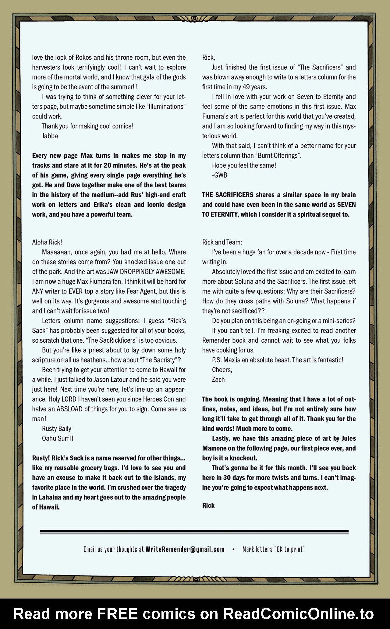 Read online The Sacrificers comic -  Issue #3 - 28