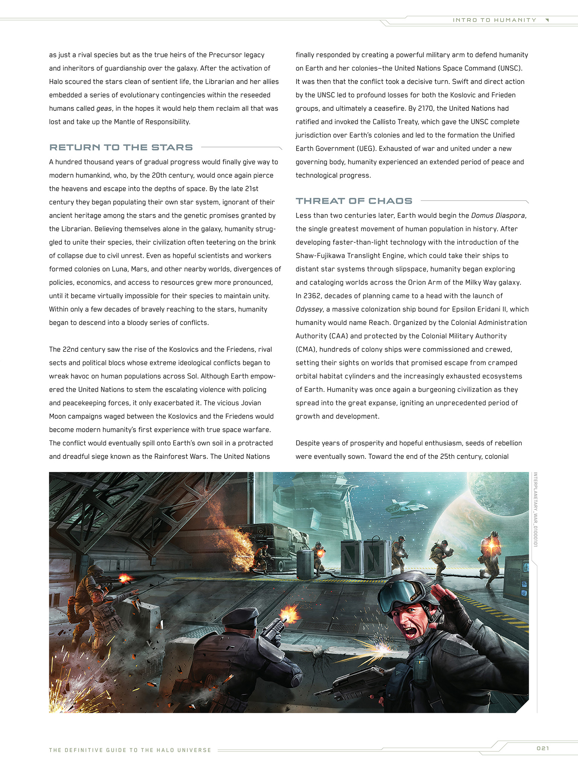 Read online Halo Encyclopedia comic -  Issue # TPB (Part 1) - 17