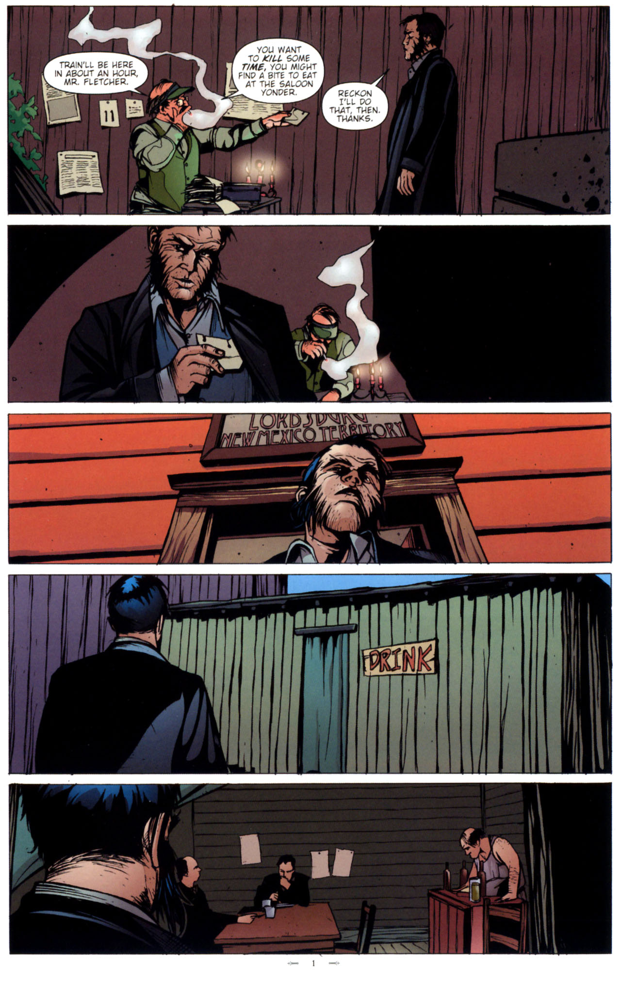 Read online Desperadoes: Banners of Gold comic -  Issue #4 - 3