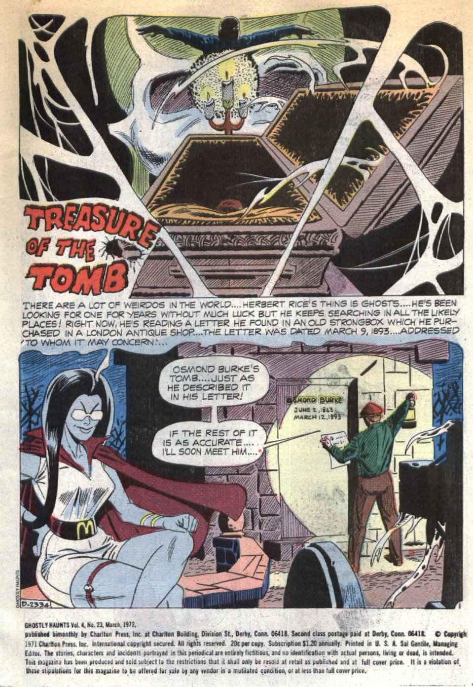 Read online Ghostly Haunts comic -  Issue #23 - 3
