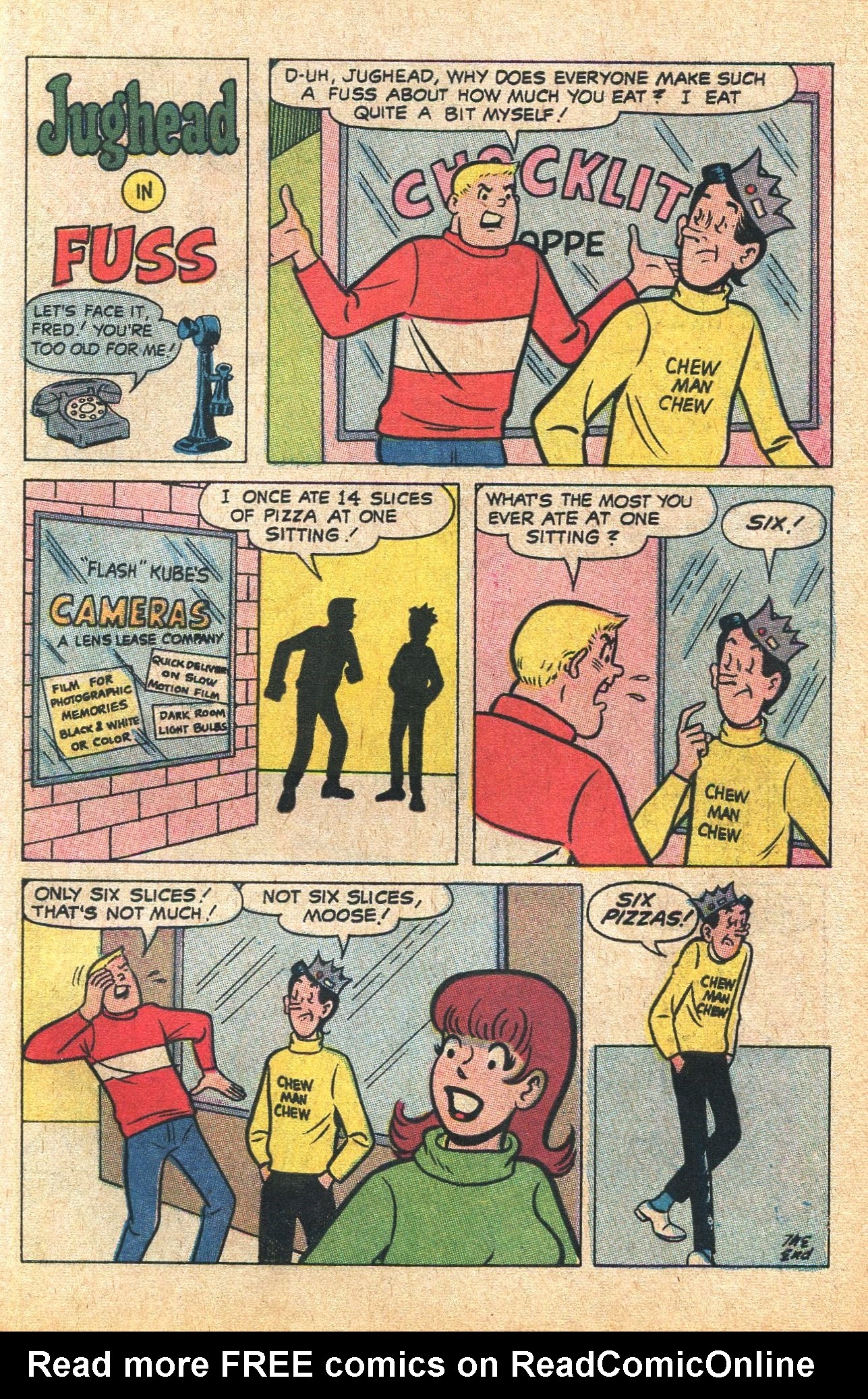 Read online Jughead's Jokes comic -  Issue #10 - 51