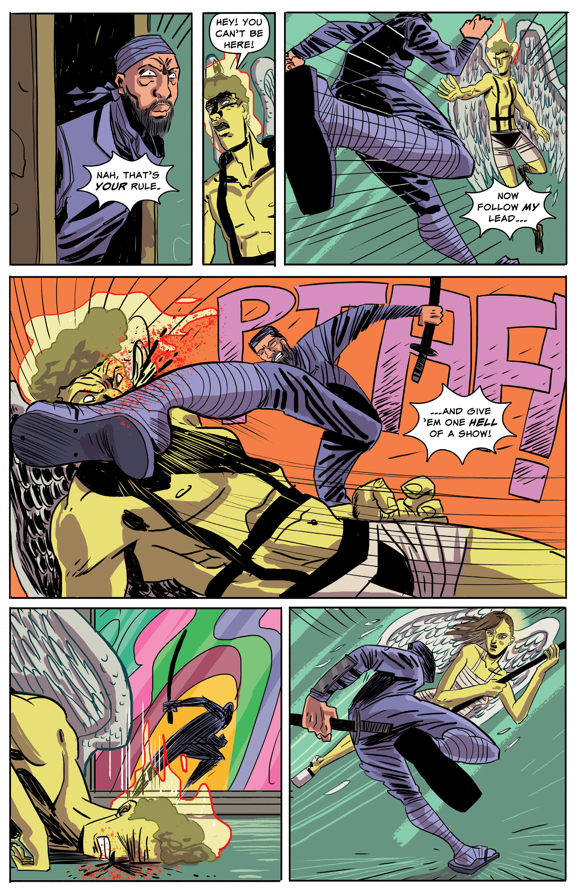 Read online Heavenly Blues comic -  Issue #4 - 8