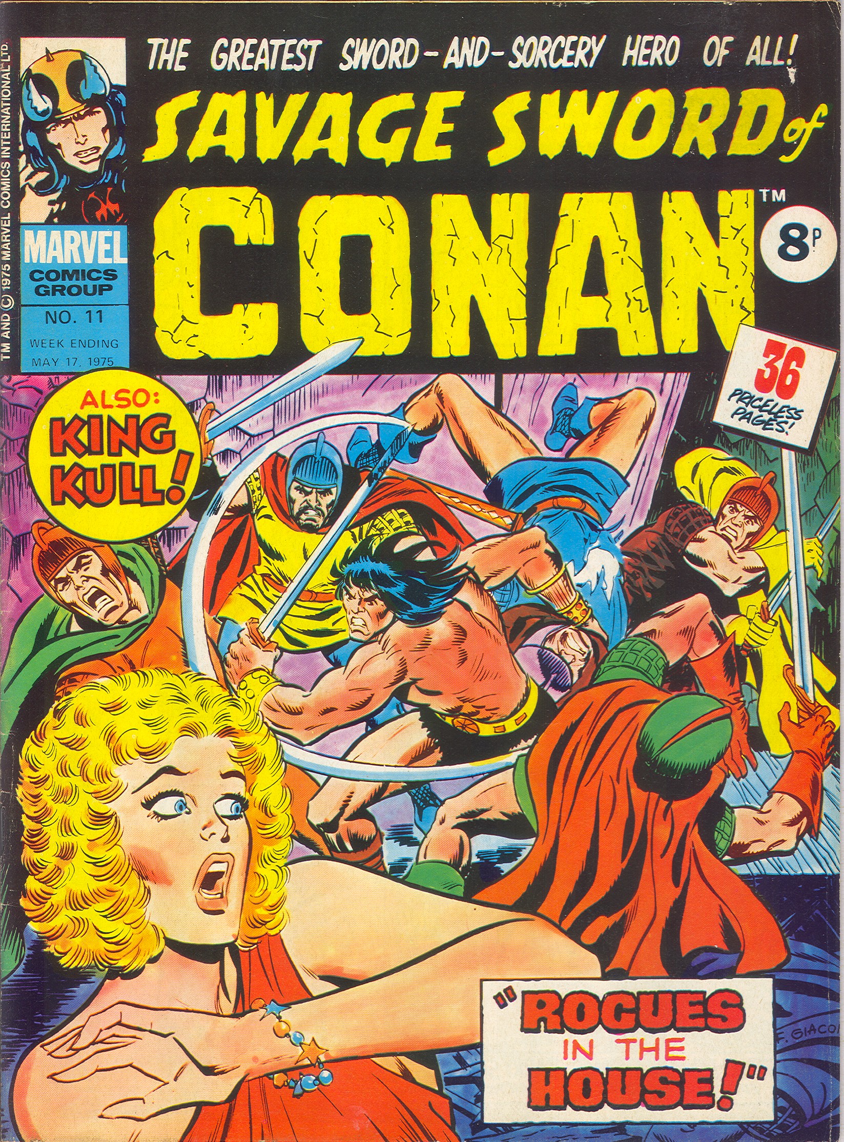 Read online The Savage Sword of Conan (1975) comic -  Issue #11 - 1