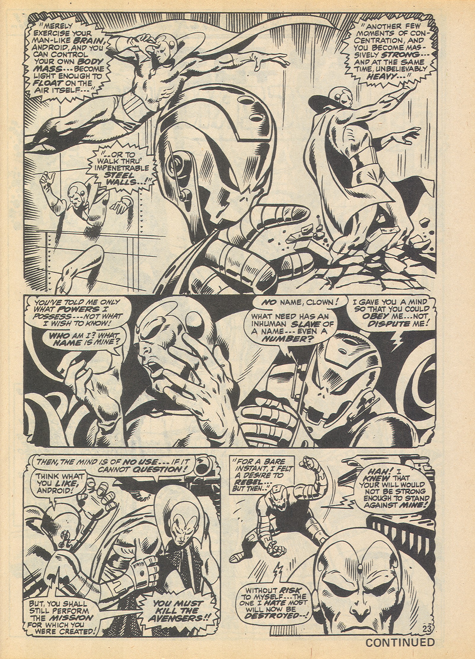 Read online The Avengers (1973) comic -  Issue #84 - 23