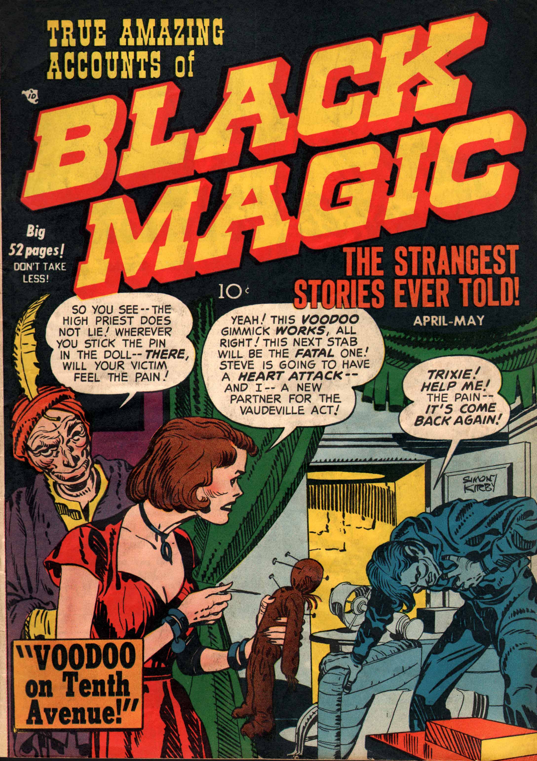 Read online Black Magic (1950) comic -  Issue #4 - 1