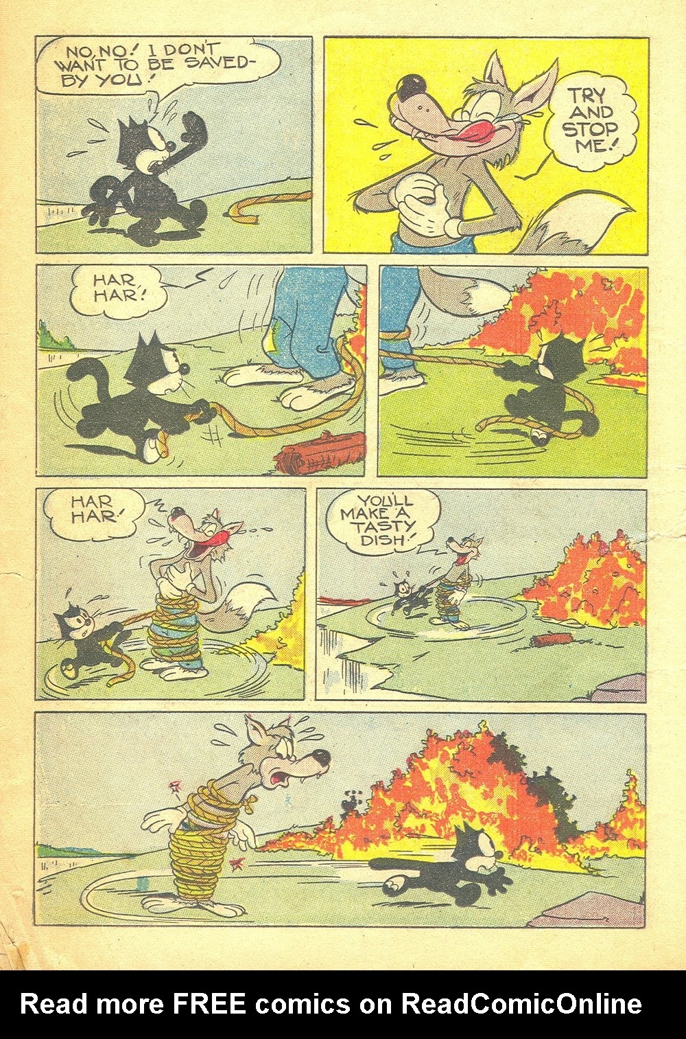 Read online Felix the Cat (1948) comic -  Issue #6 - 20