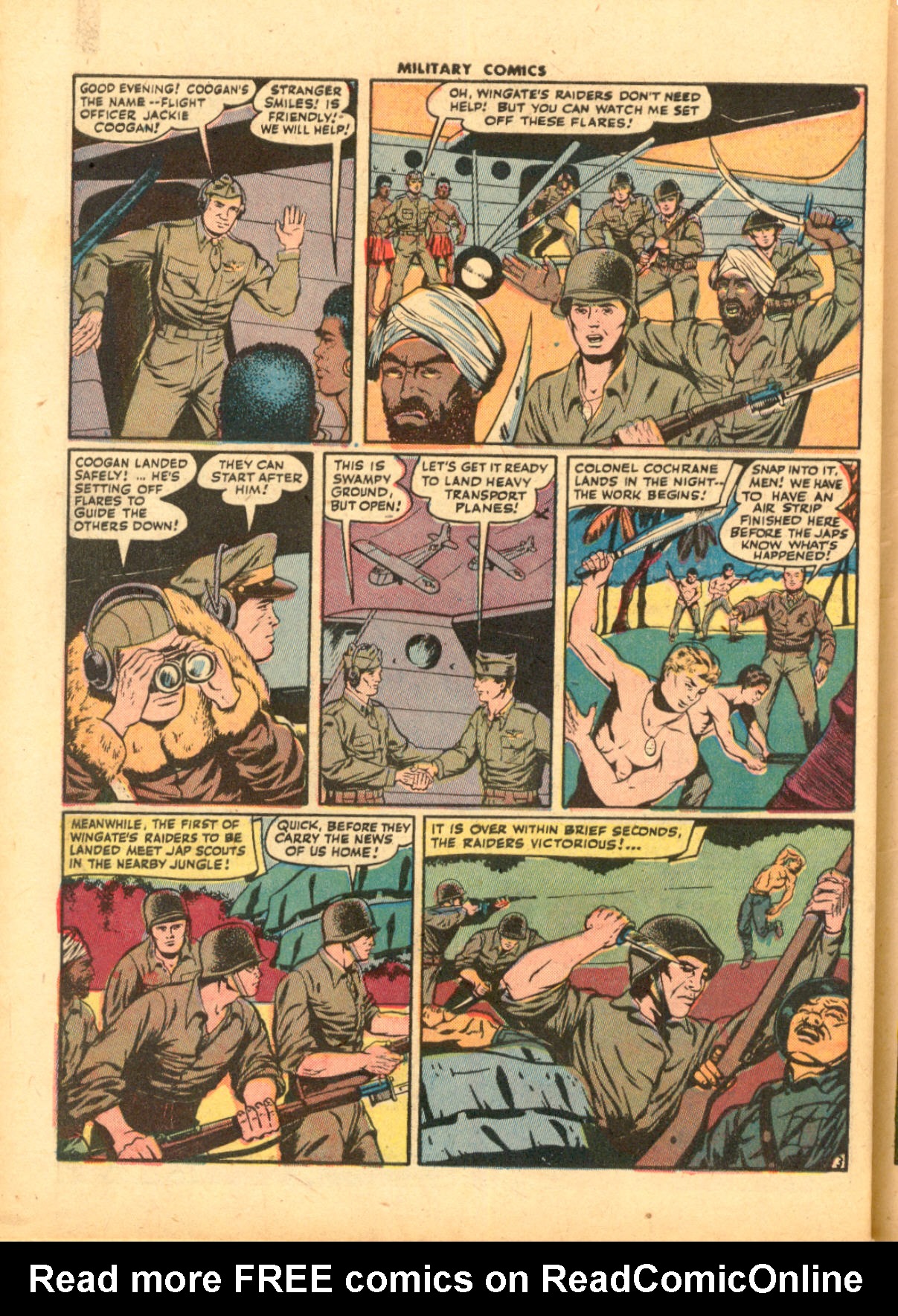 Read online Military Comics comic -  Issue #33 - 54