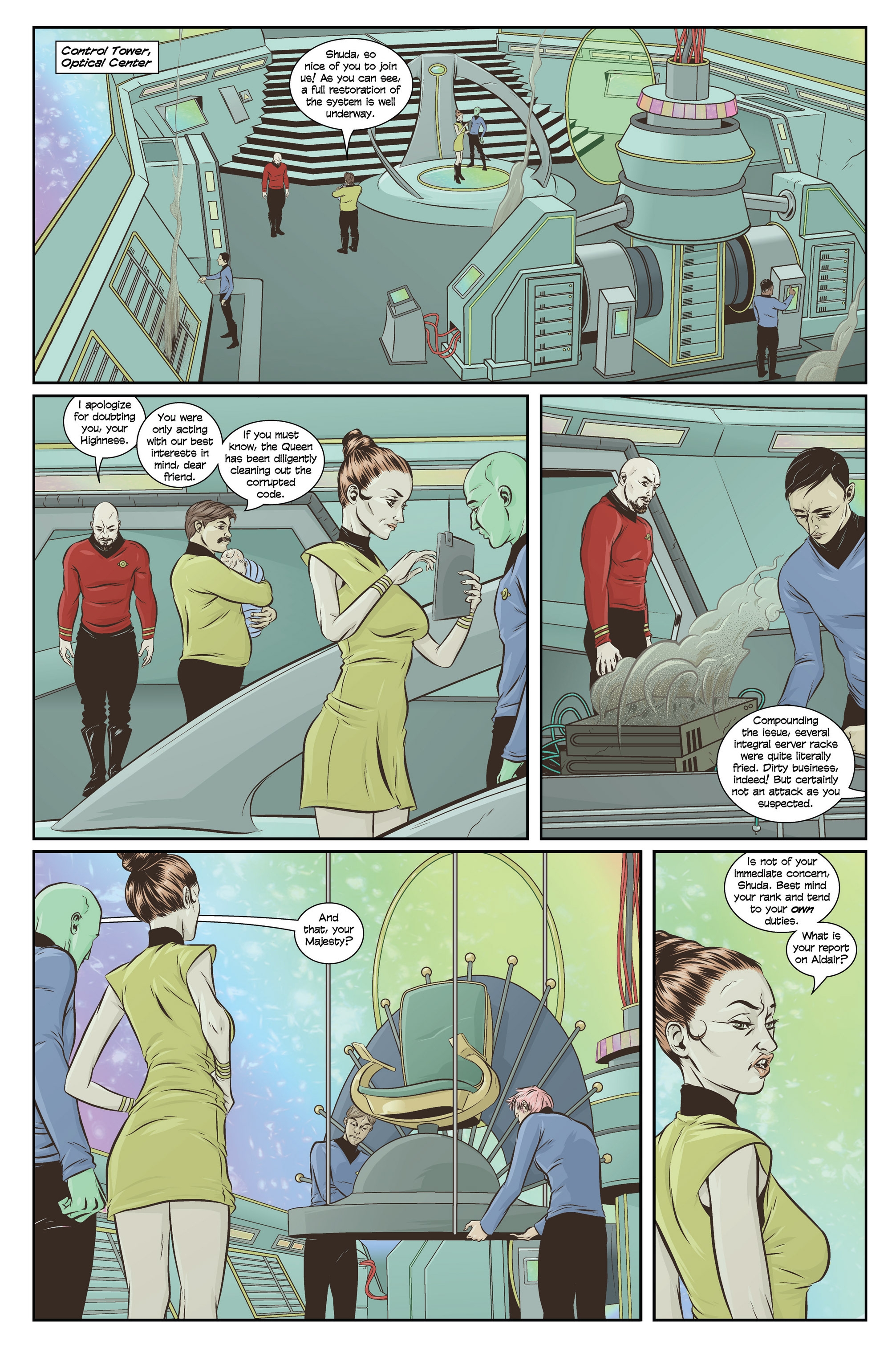 Read online Skinned comic -  Issue #3 - 16
