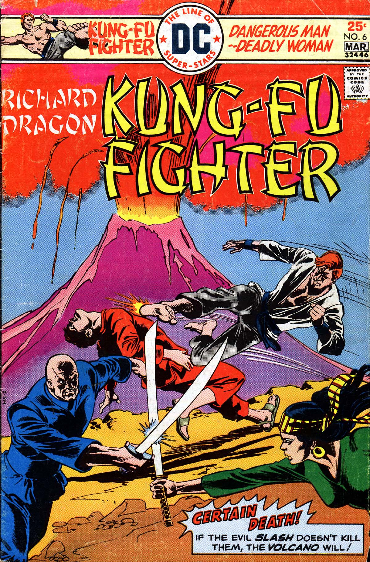 Read online Richard Dragon, Kung-Fu Fighter comic -  Issue #6 - 1
