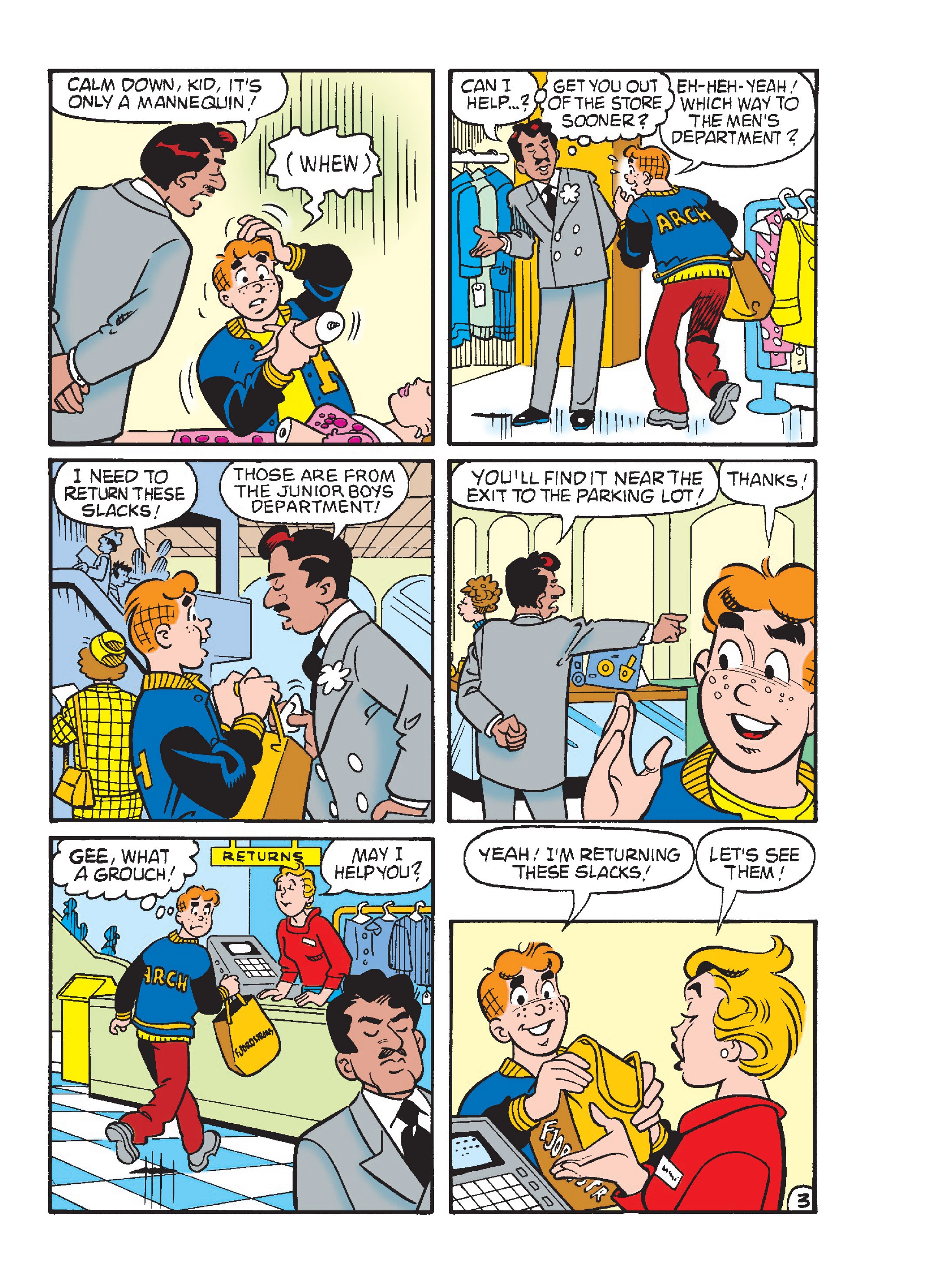 Read online Archie's Double Digest Magazine comic -  Issue #273 - 123