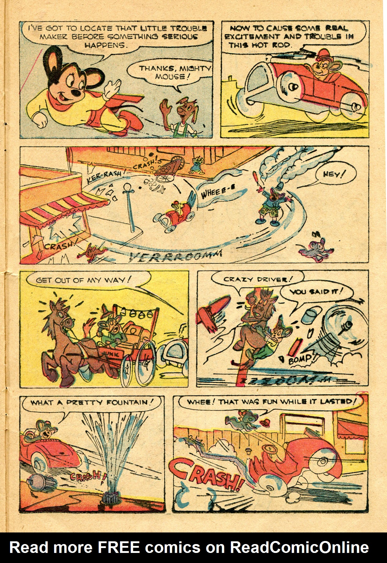Read online Paul Terry's Mighty Mouse Comics comic -  Issue #29 - 7