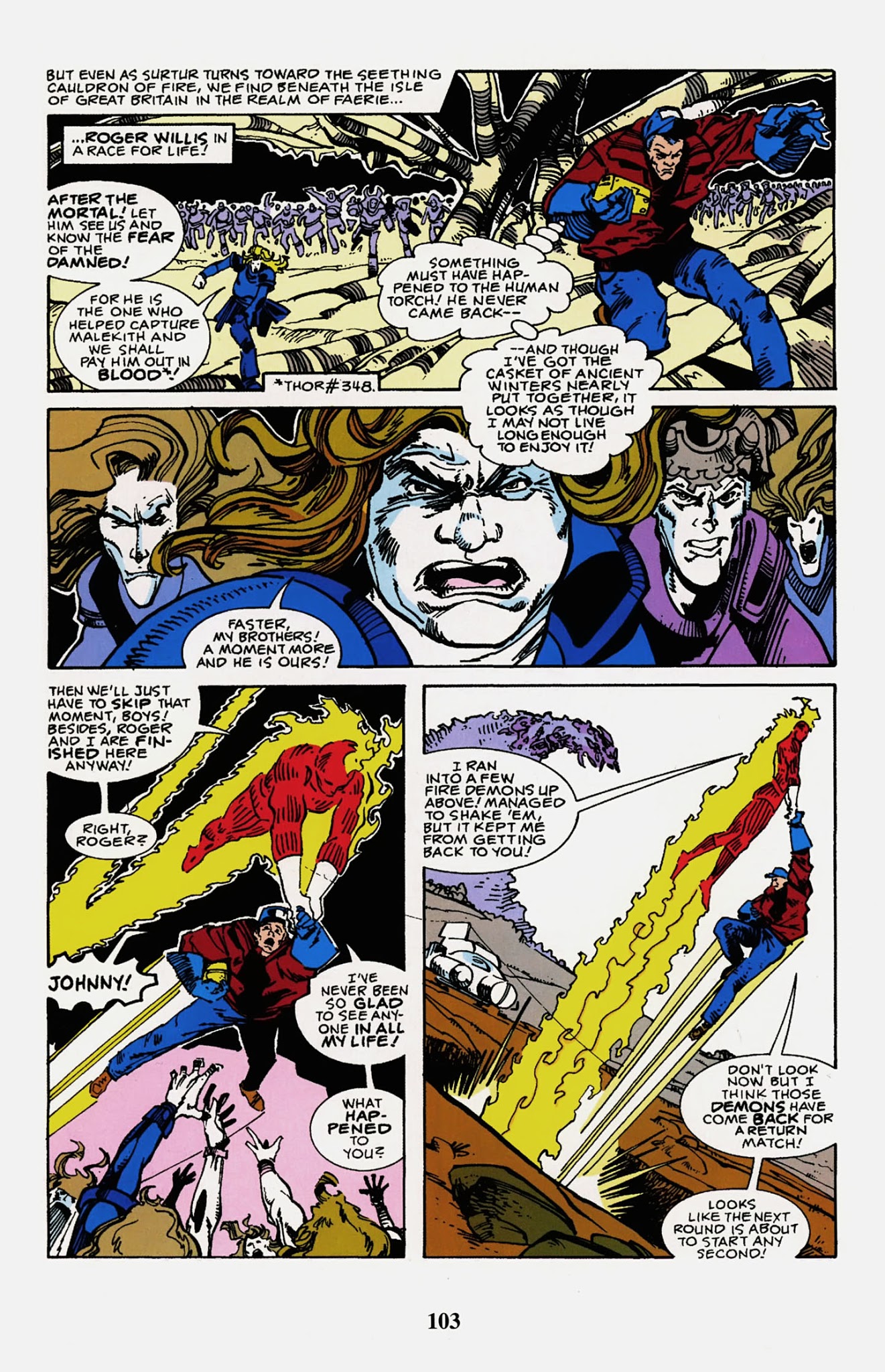Read online Thor Visionaries: Walter Simonson comic -  Issue # TPB 2 - 105