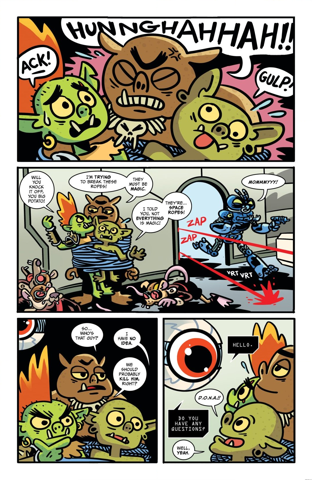Read online Orcs in Space comic -  Issue # TPB - 61