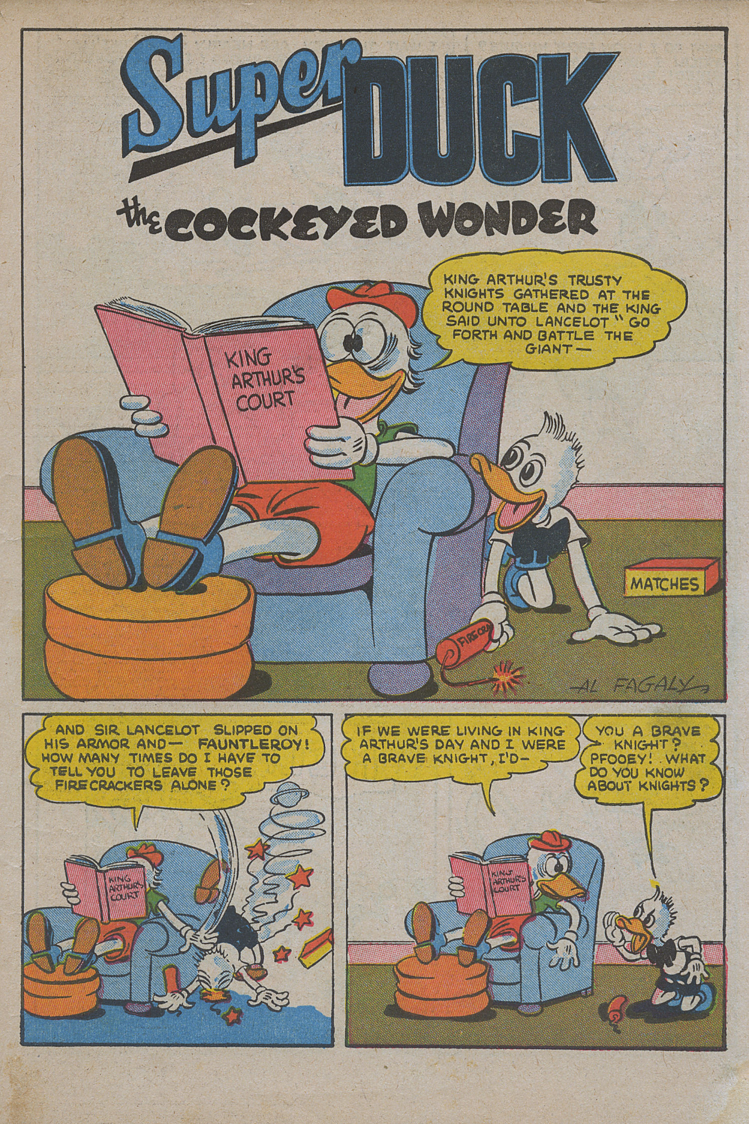 Read online Super Duck Comics comic -  Issue #2 - 3
