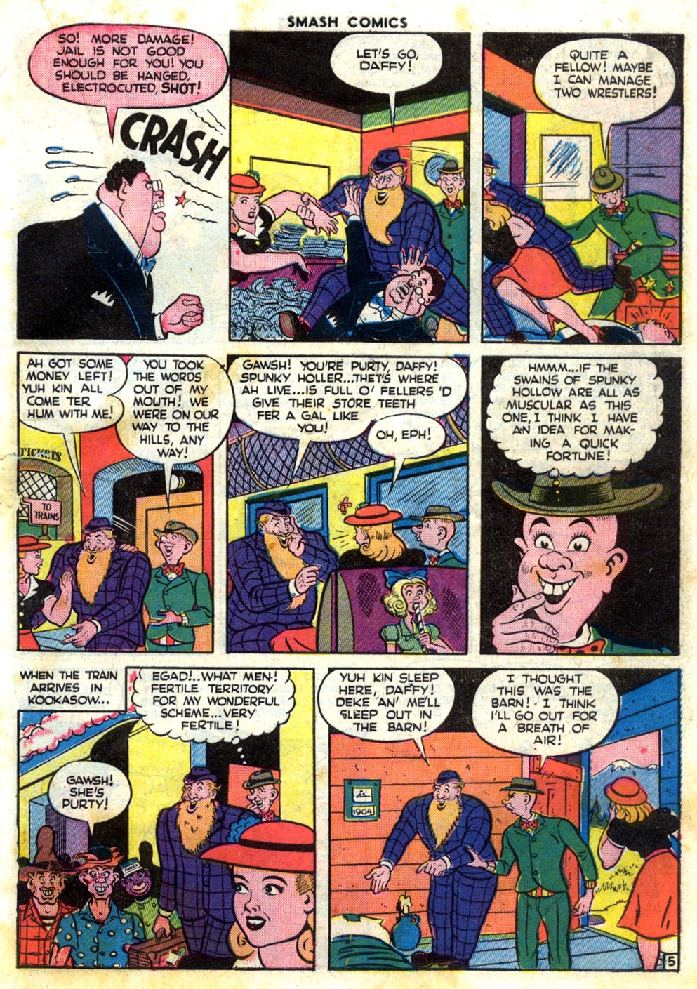 Read online Smash Comics comic -  Issue #48 - 35