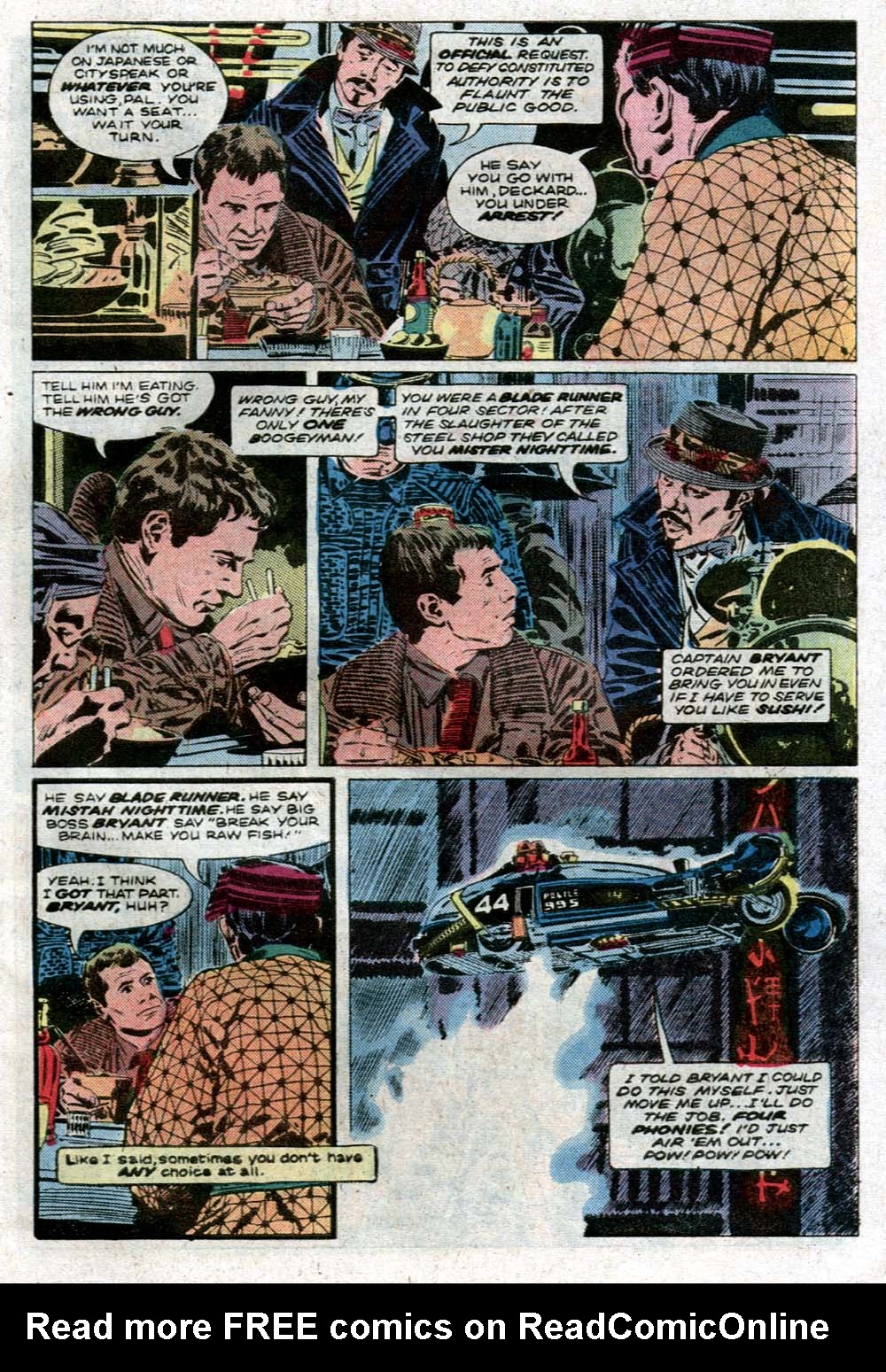 Read online Blade Runner comic -  Issue #1 - 5