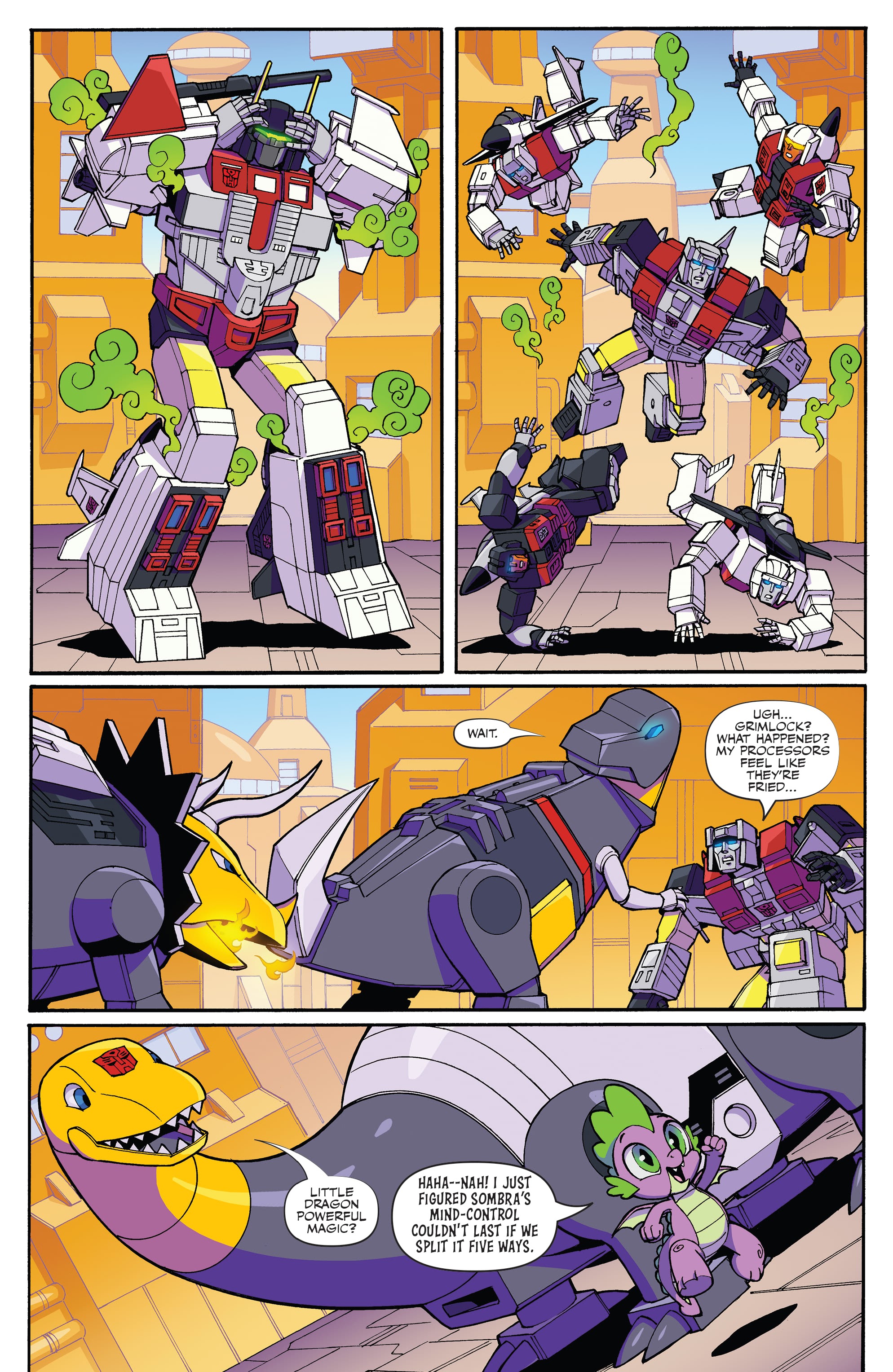 Read online My Little Pony/Transformers II comic -  Issue #4 - 13