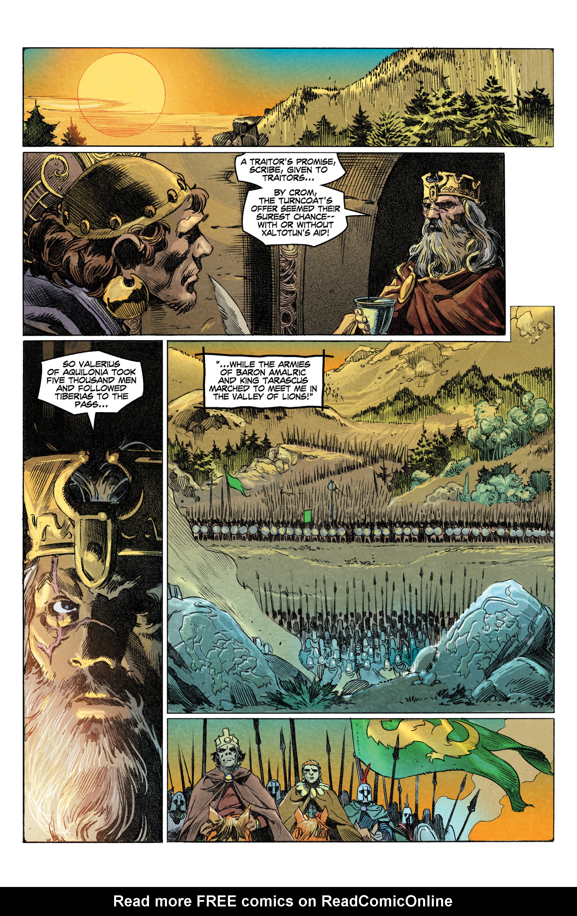 Read online King Conan Chronicles Epic Collection comic -  Issue # Wolves And Dragons (Part 3) - 65